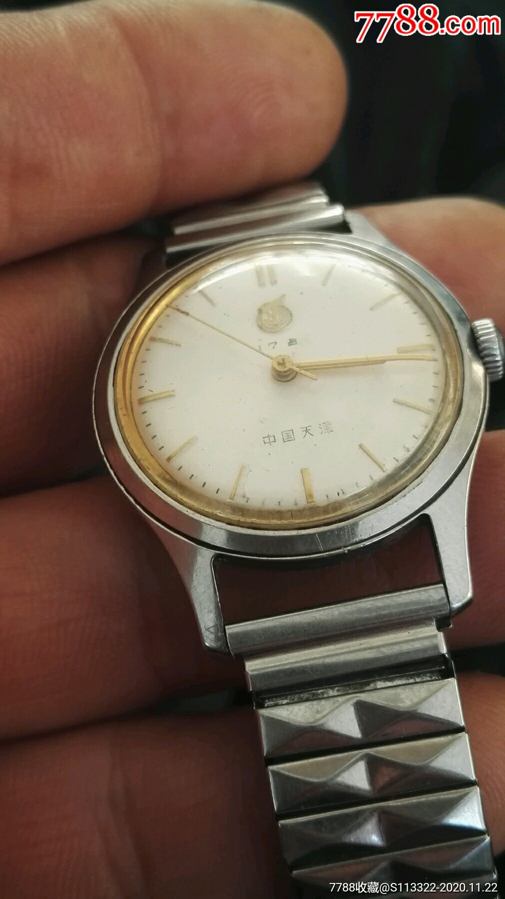 国货精品,靓丽原装51古董手表