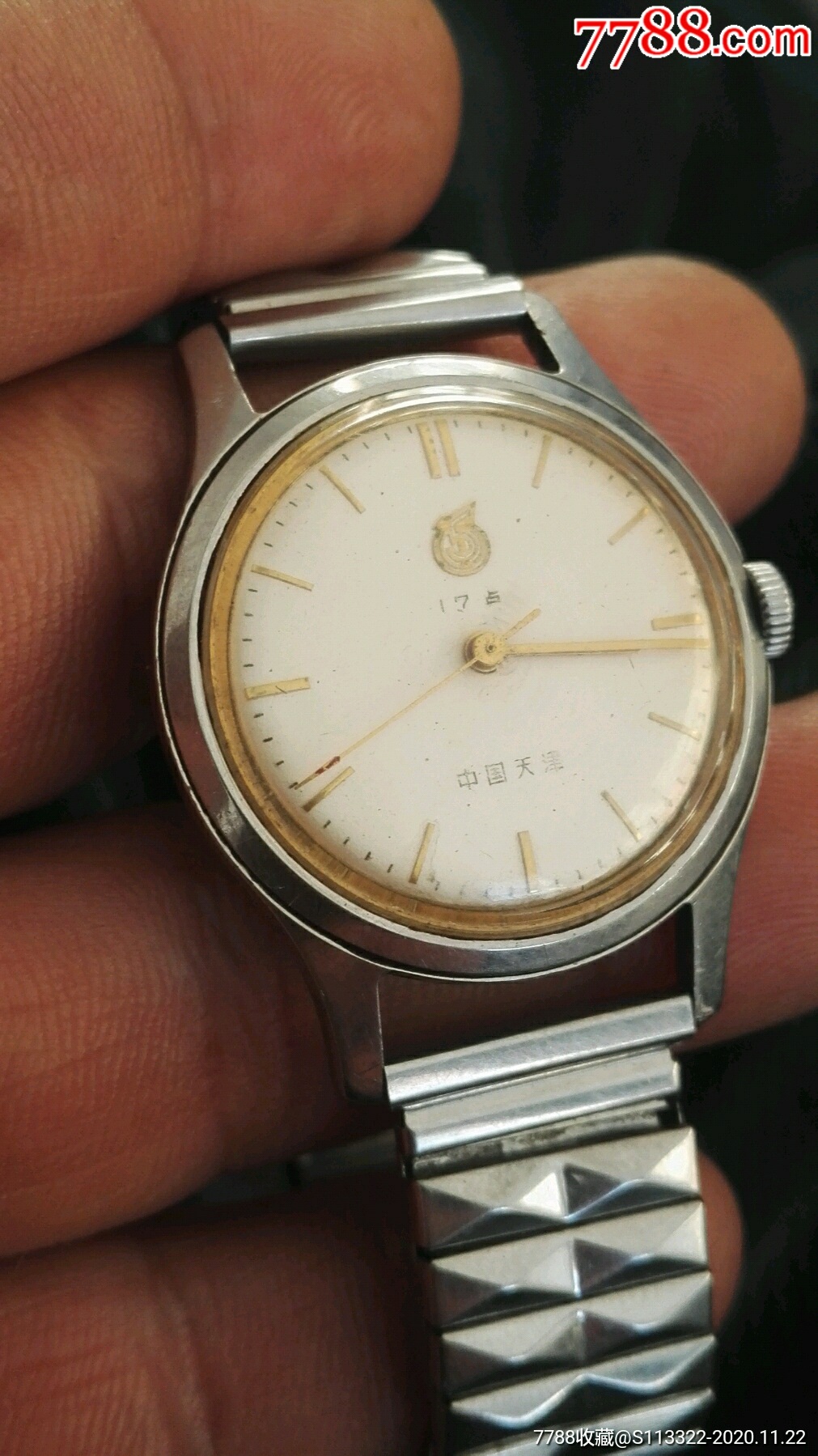 国货精品,靓丽原装51古董手表