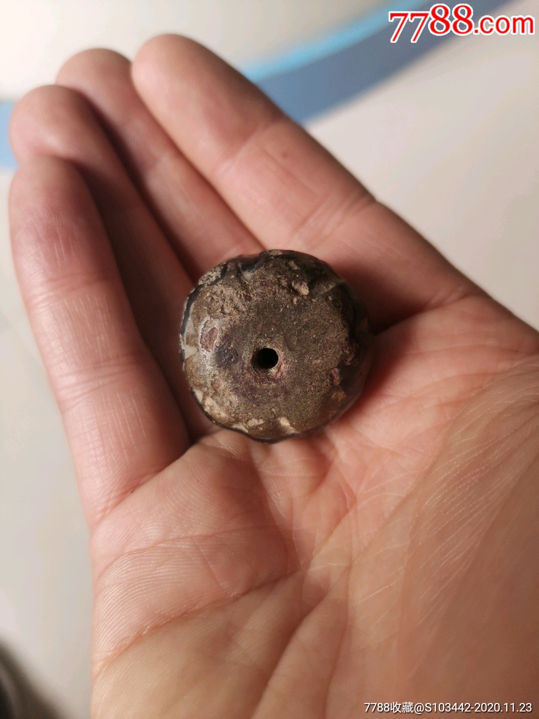 宋代黑釉小香插,包老包真