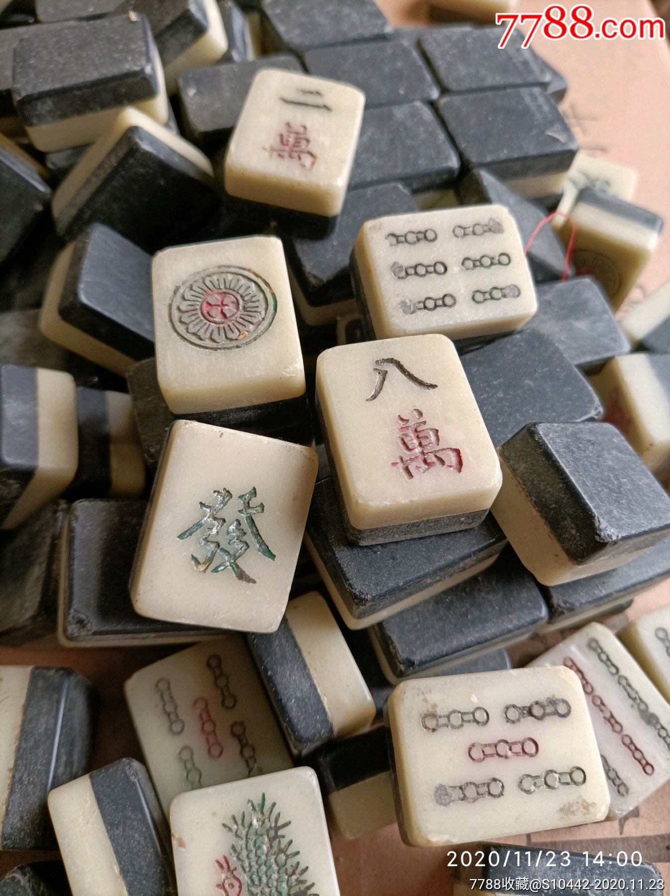 民国台湾"国花"麻将148张