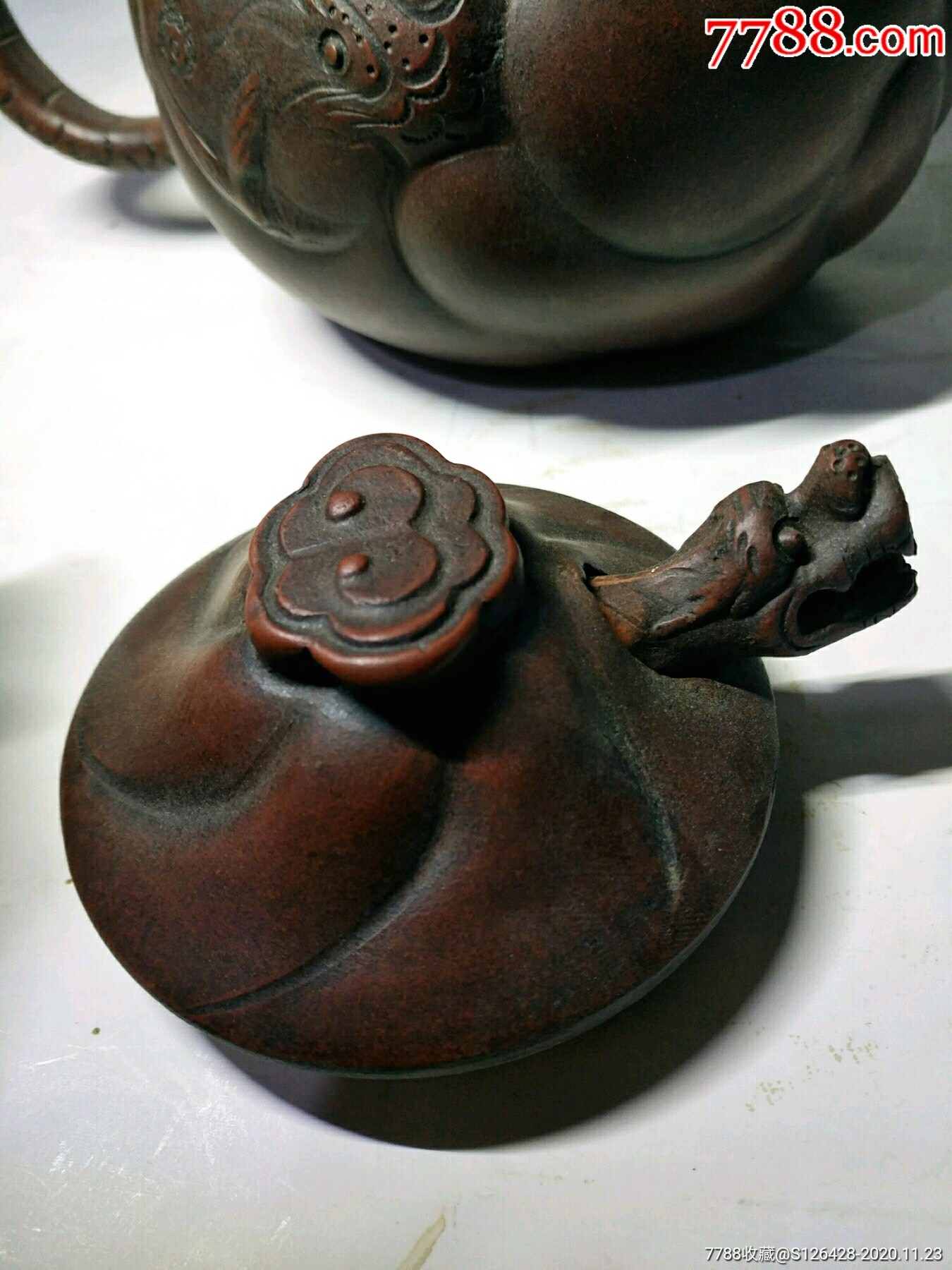 王爱仙名家款老紫砂壶