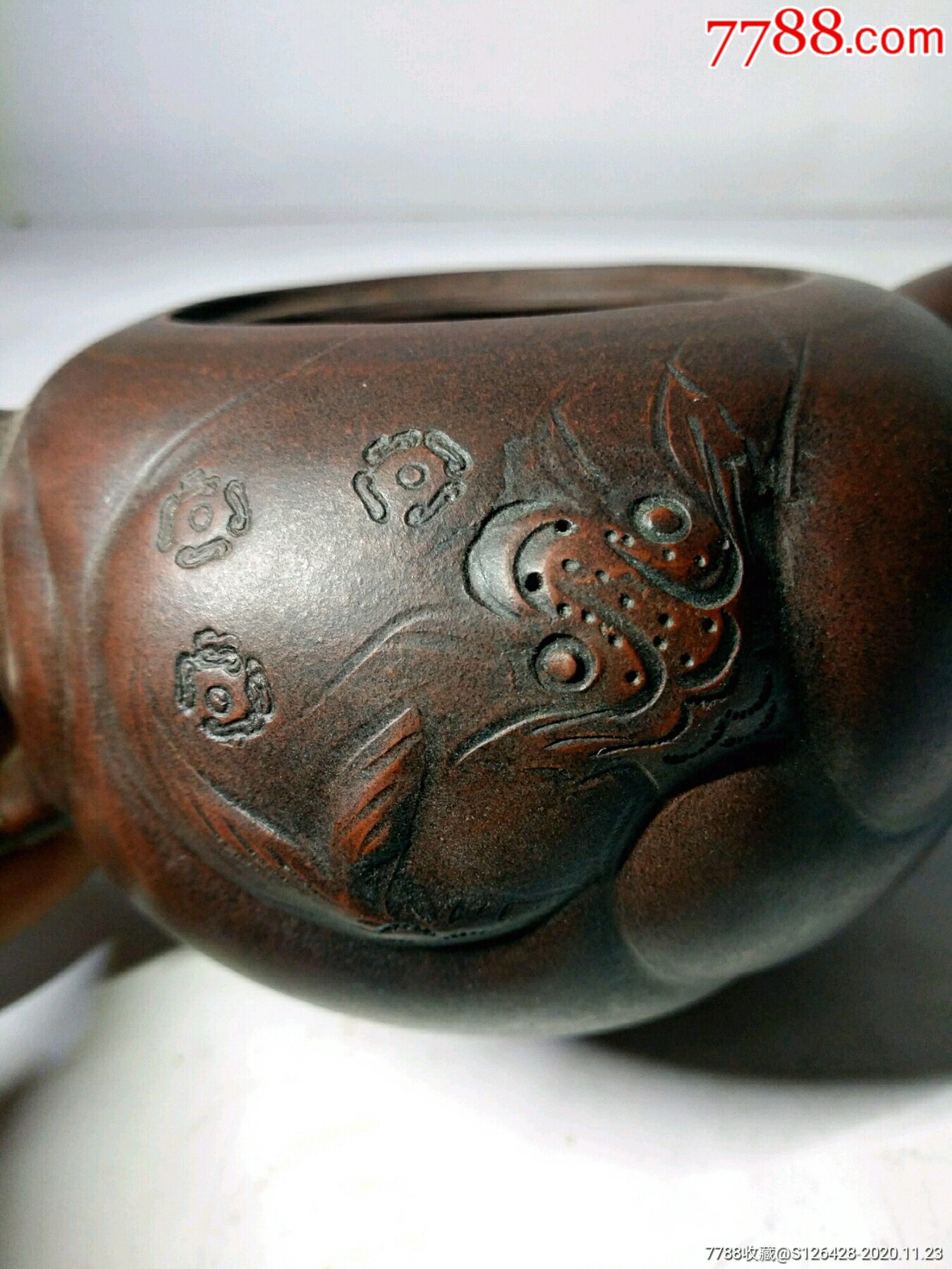 王爱仙名家款老紫砂壶