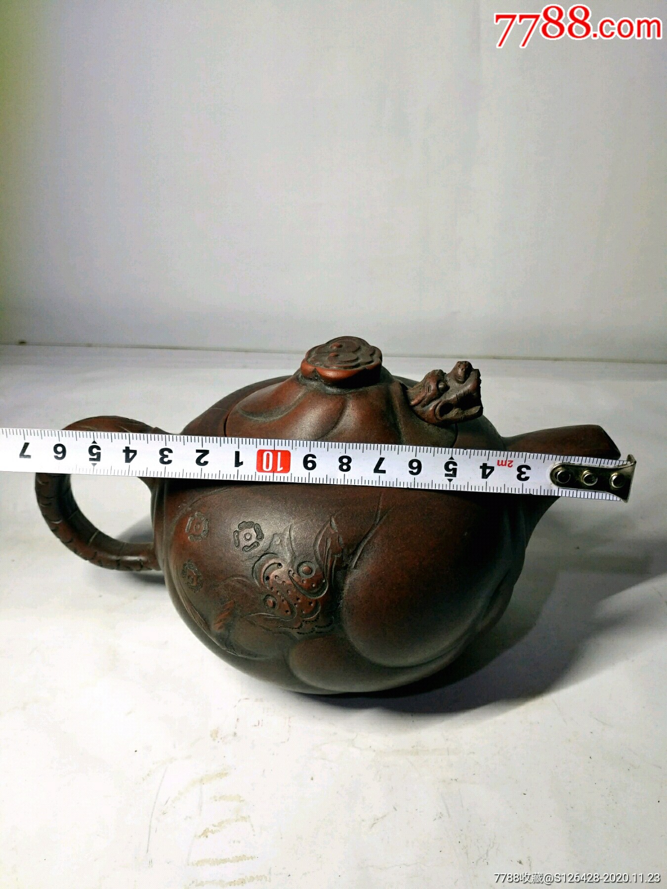 王爱仙名家款老紫砂壶