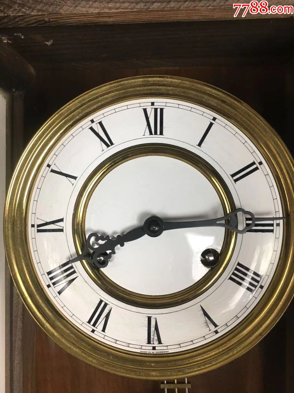 德国名牌【赫姆勒】古董挂钟【75厘米】【疑心本店有托者请远离】