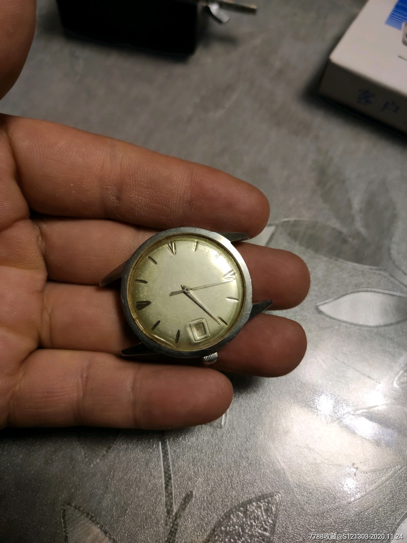 technos老手表图片