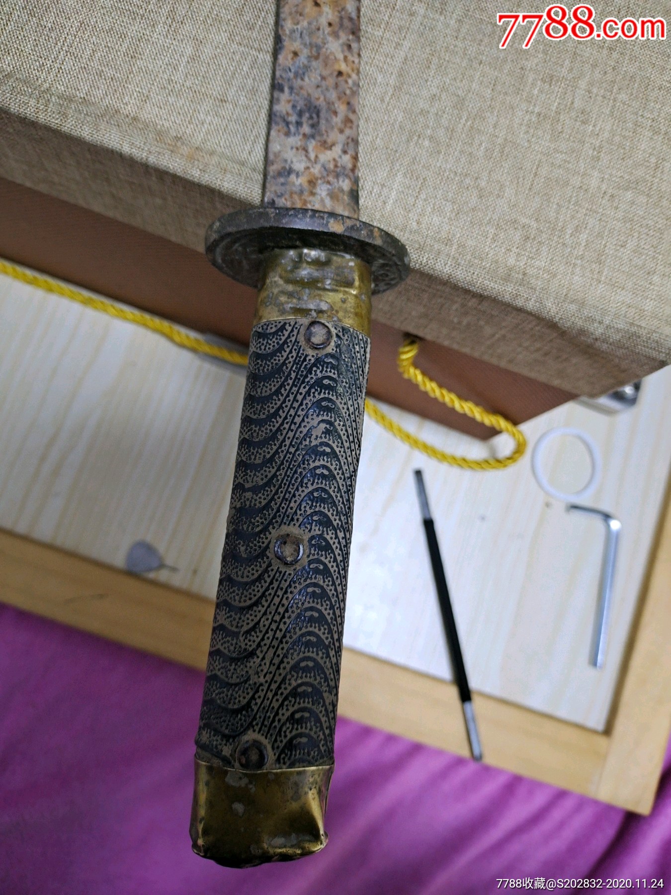 清代时期日本铁制刀