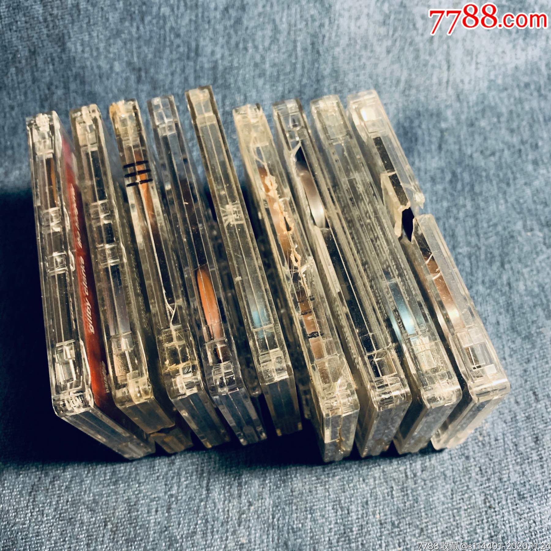 打口磁带9盘打包外国磁带