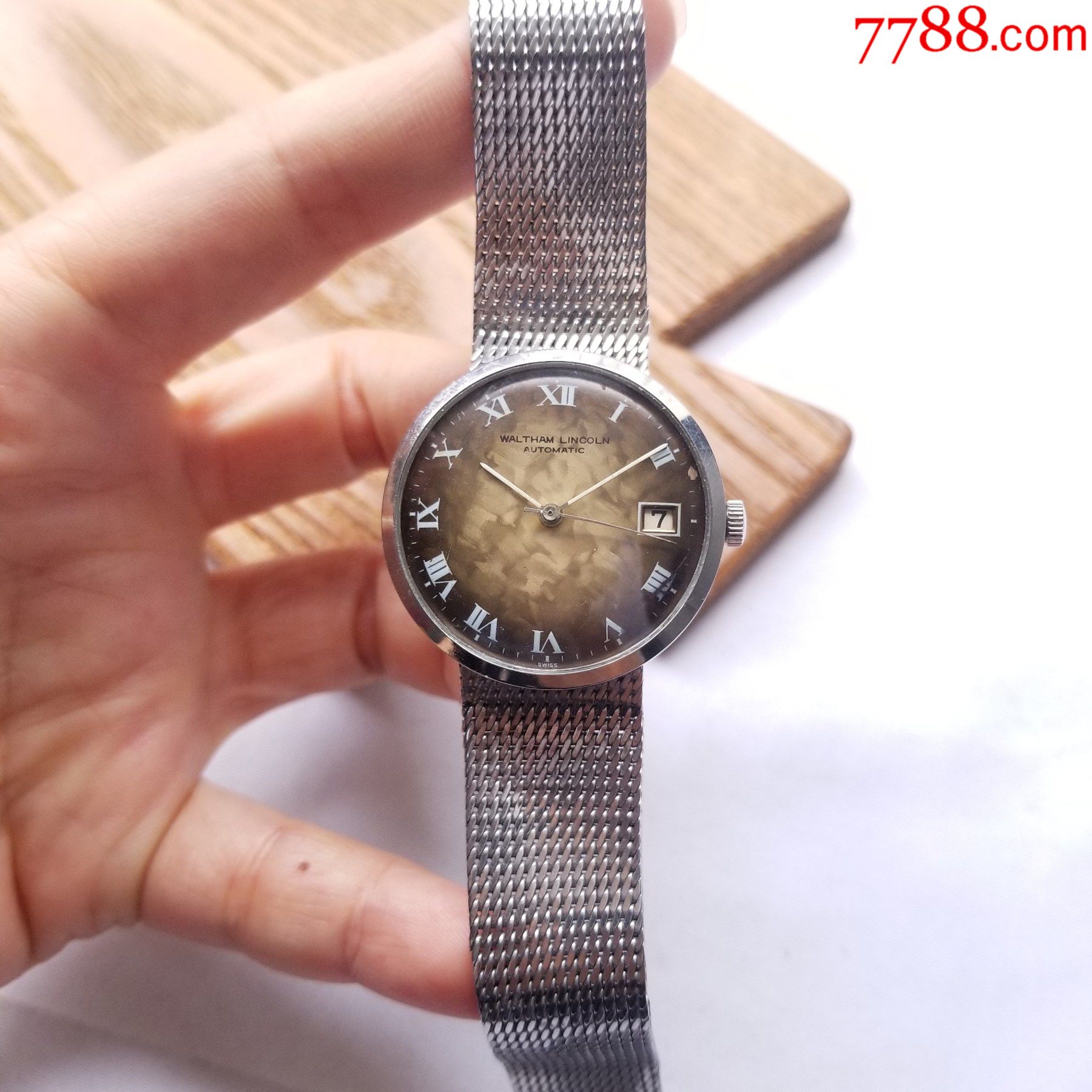 二类一等:瑞士walthamm华生-自动机械男表-手表/腕表-7788钟表收藏