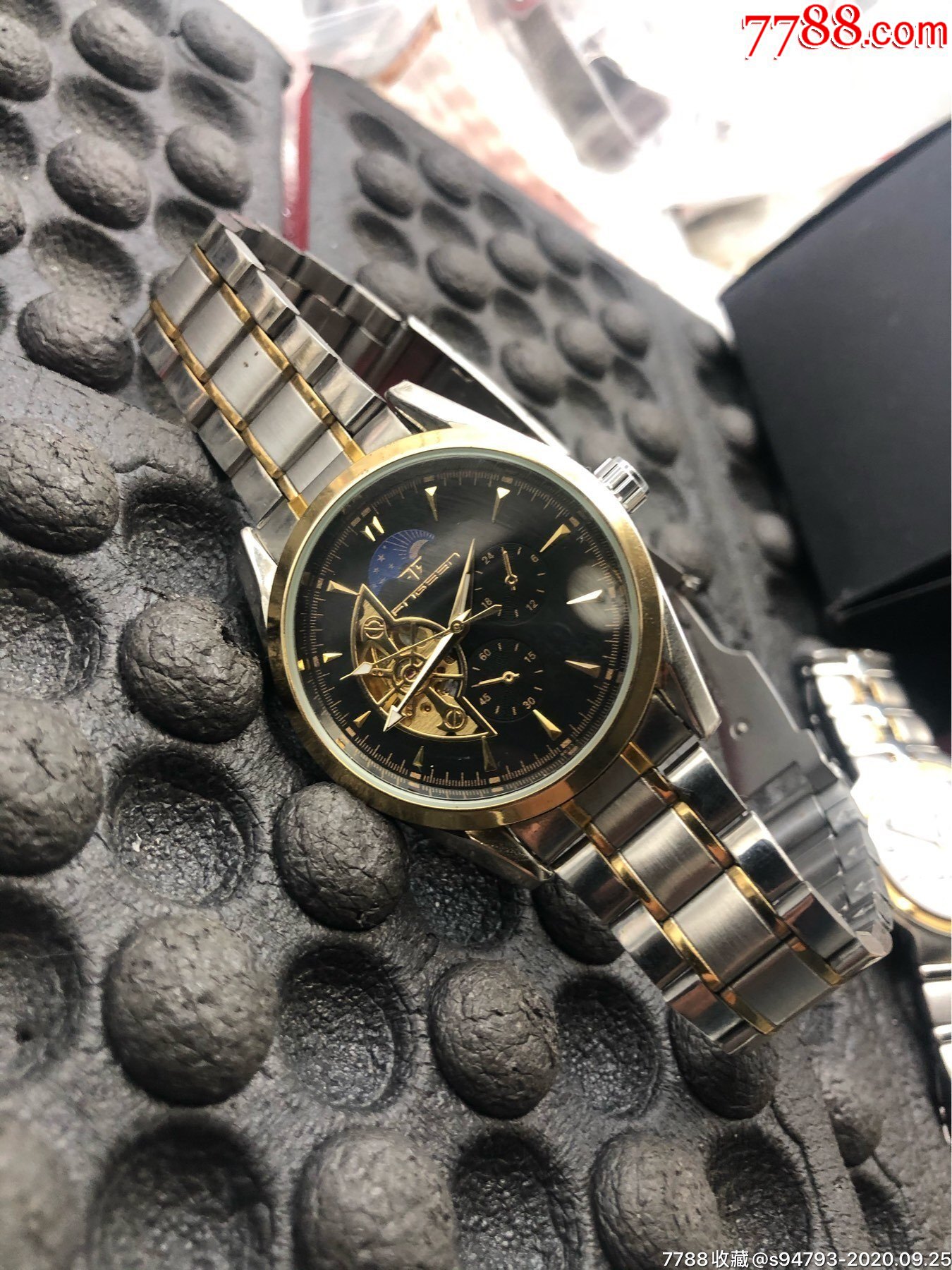 大表径金圈美品fngeen自动男士机械表