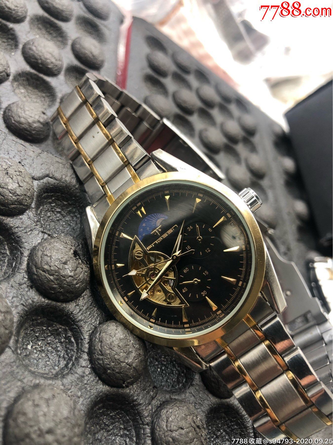 大表径金圈美品fngeen自动男士机械表