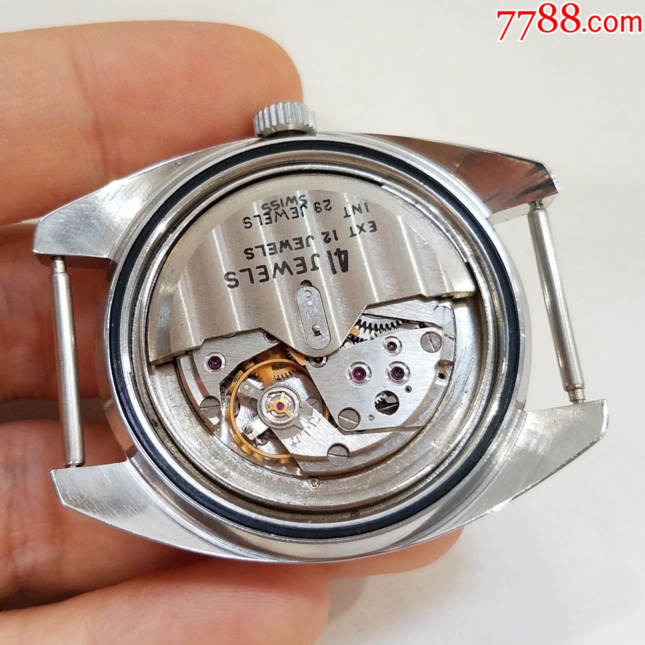 【金币金肚脐】【搭载原装自产41钻高钻机芯】瑞士瑞贝卡自动机械男表