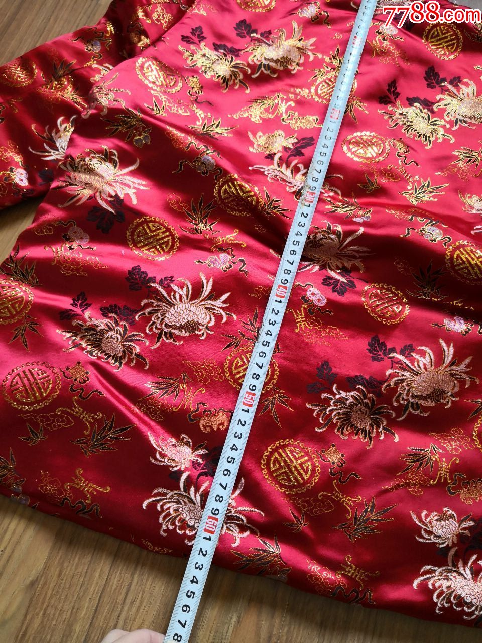 全新老式缎面纯棉花棉袄