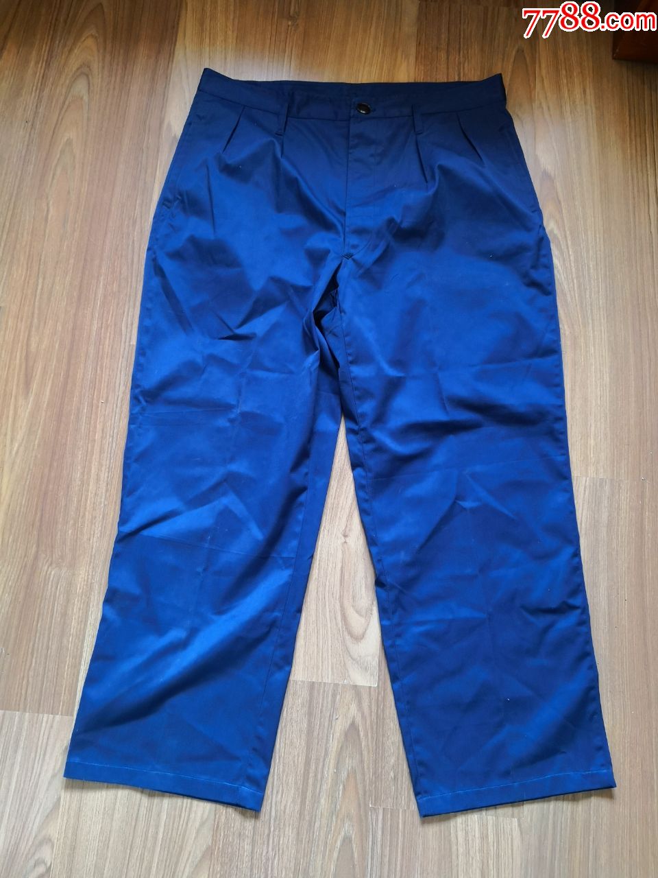 全新老式蓝裤子