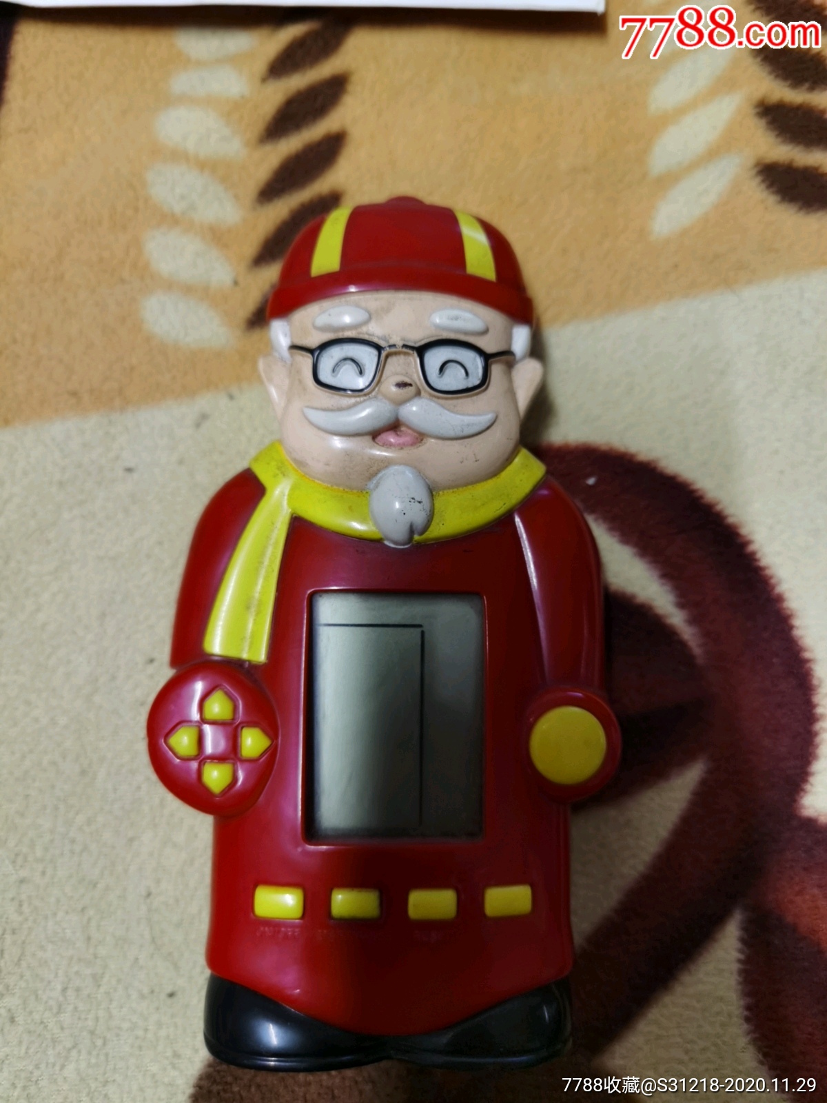 早期肯德基爷爷游戏机玩具kfc儿童餐玩具收藏