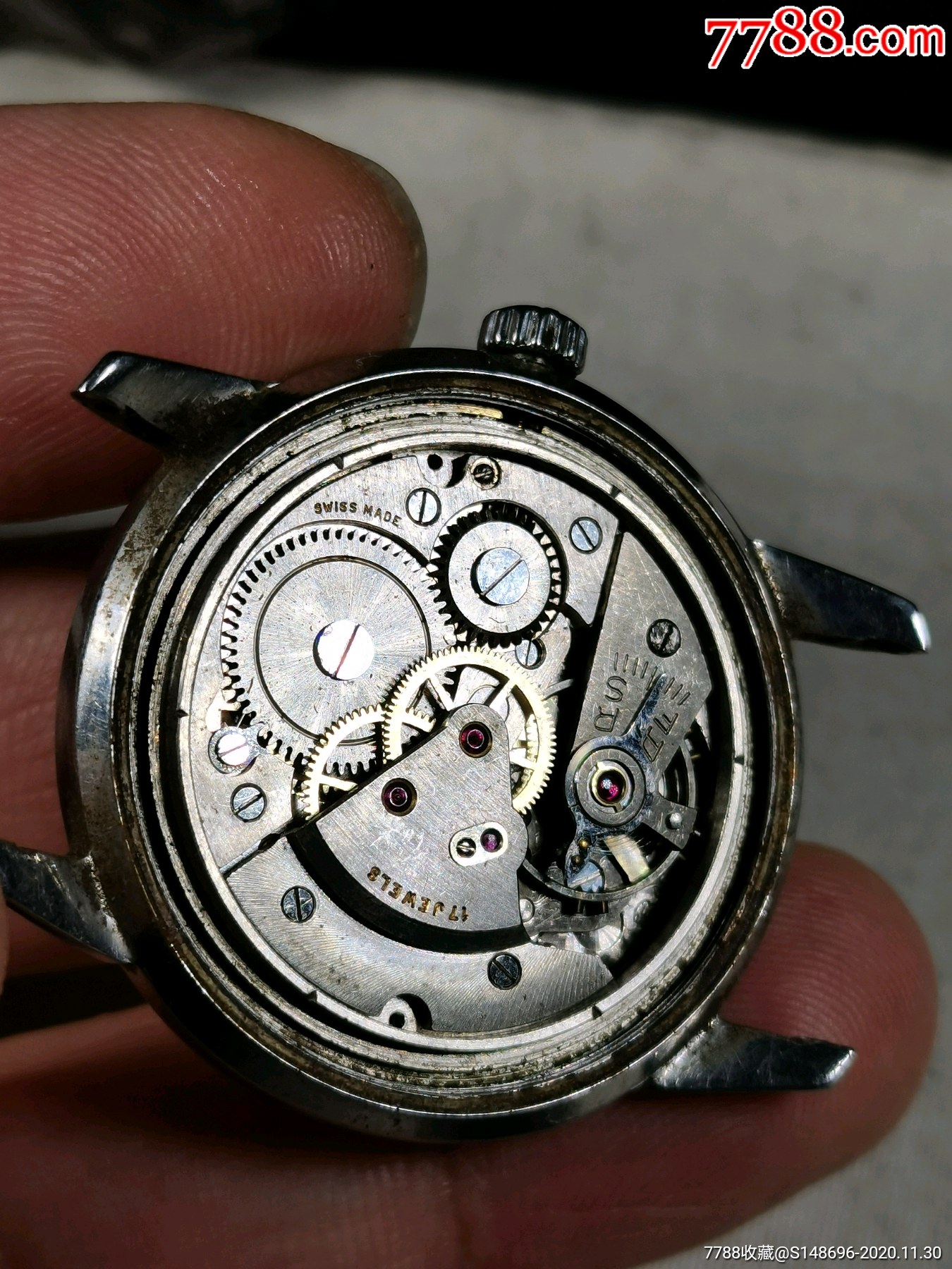 50年代原装进口瑞士eska手动机械表