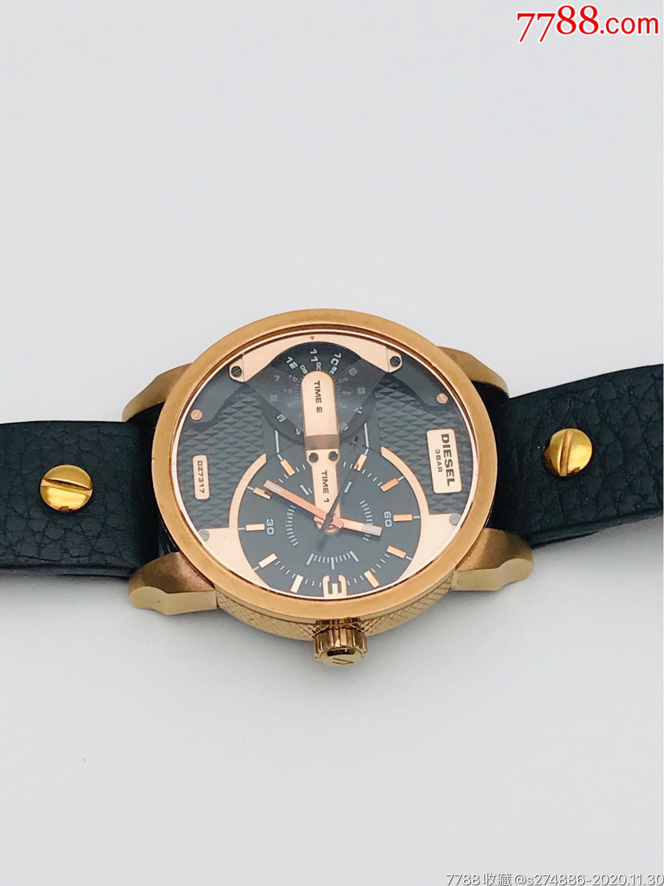 意大利迪赛多功能石英男表