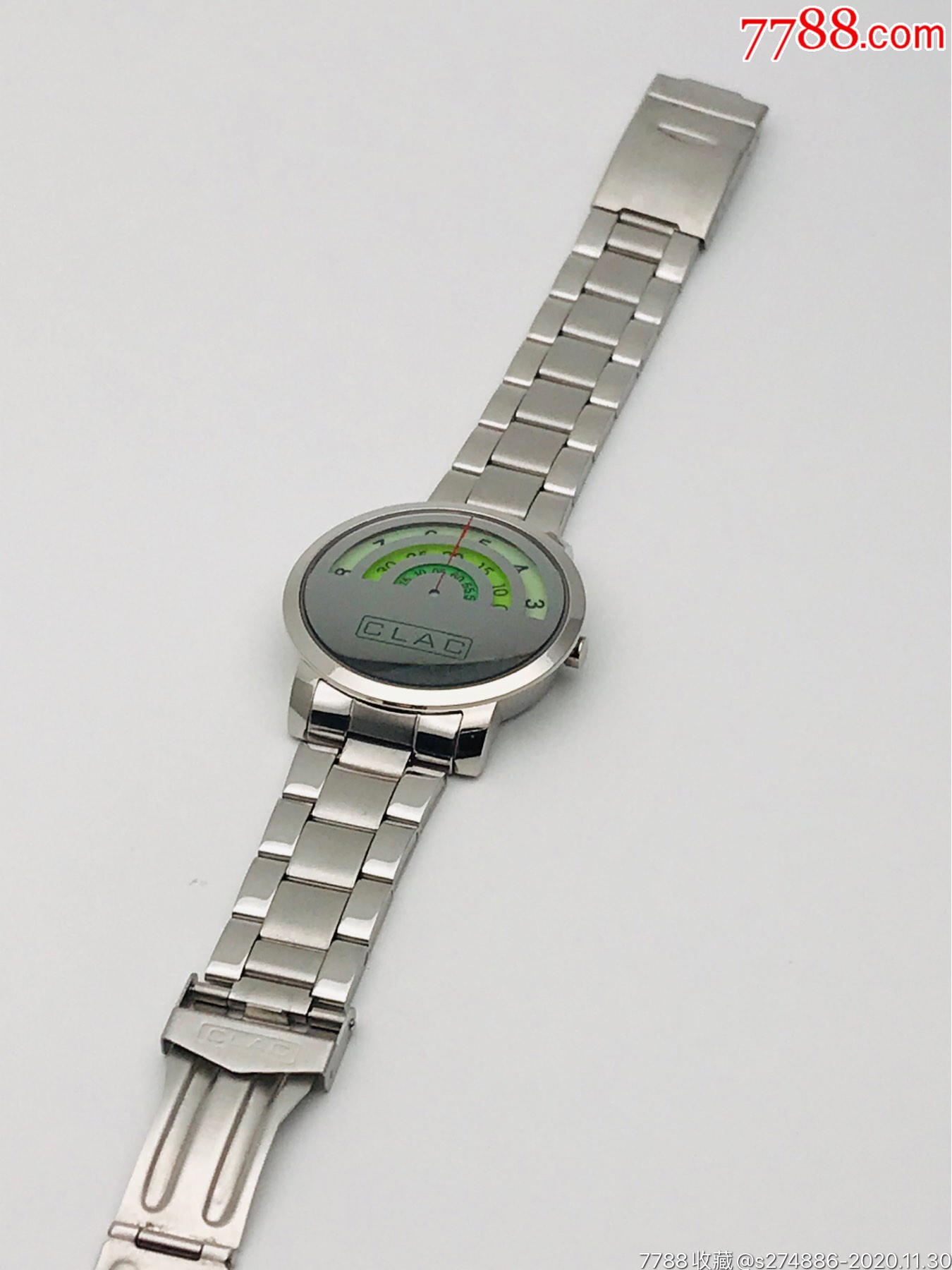 香港clac卡洛卡数字移动跳字石英表_手表/腕表_第7张_7788钟表收藏