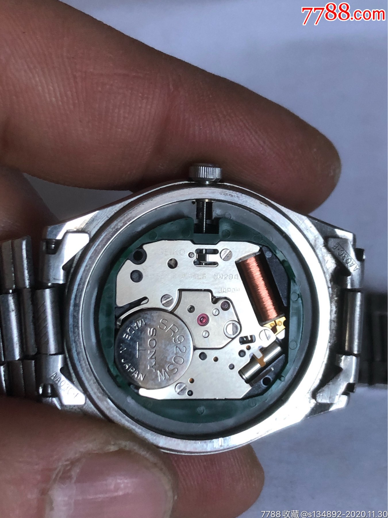 好品日产精工5h23男石英表_手表/腕表_第16张_7788钟表收藏