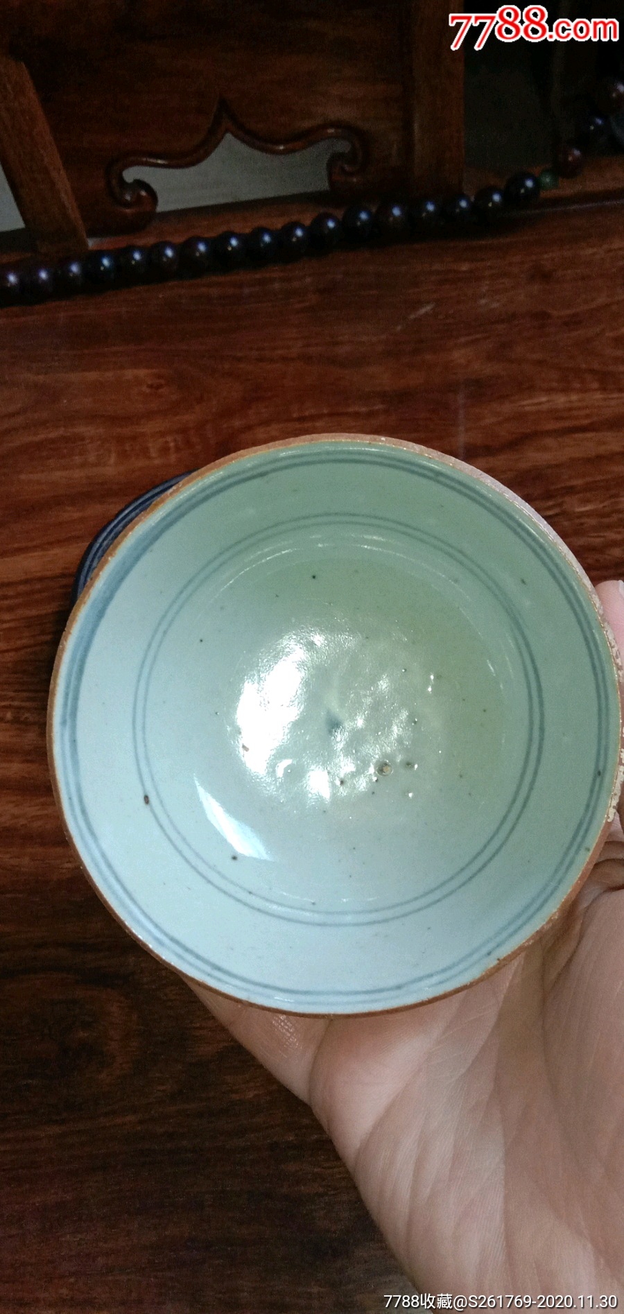 明清时期青花花卉纹碗_青花瓷_第11张_7788玉器收藏