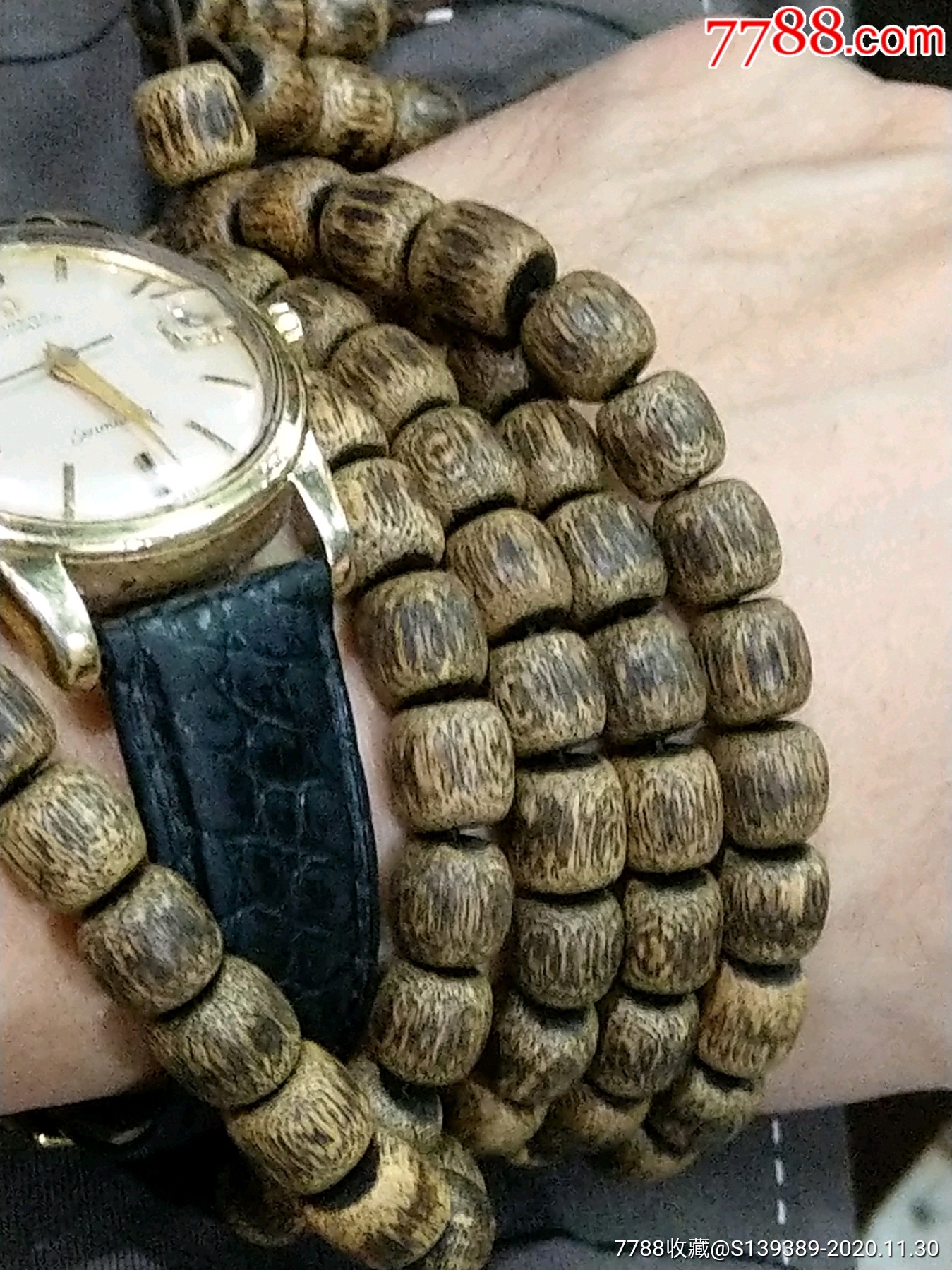 越南老料,土沉香.沉香.大个手串.文路好