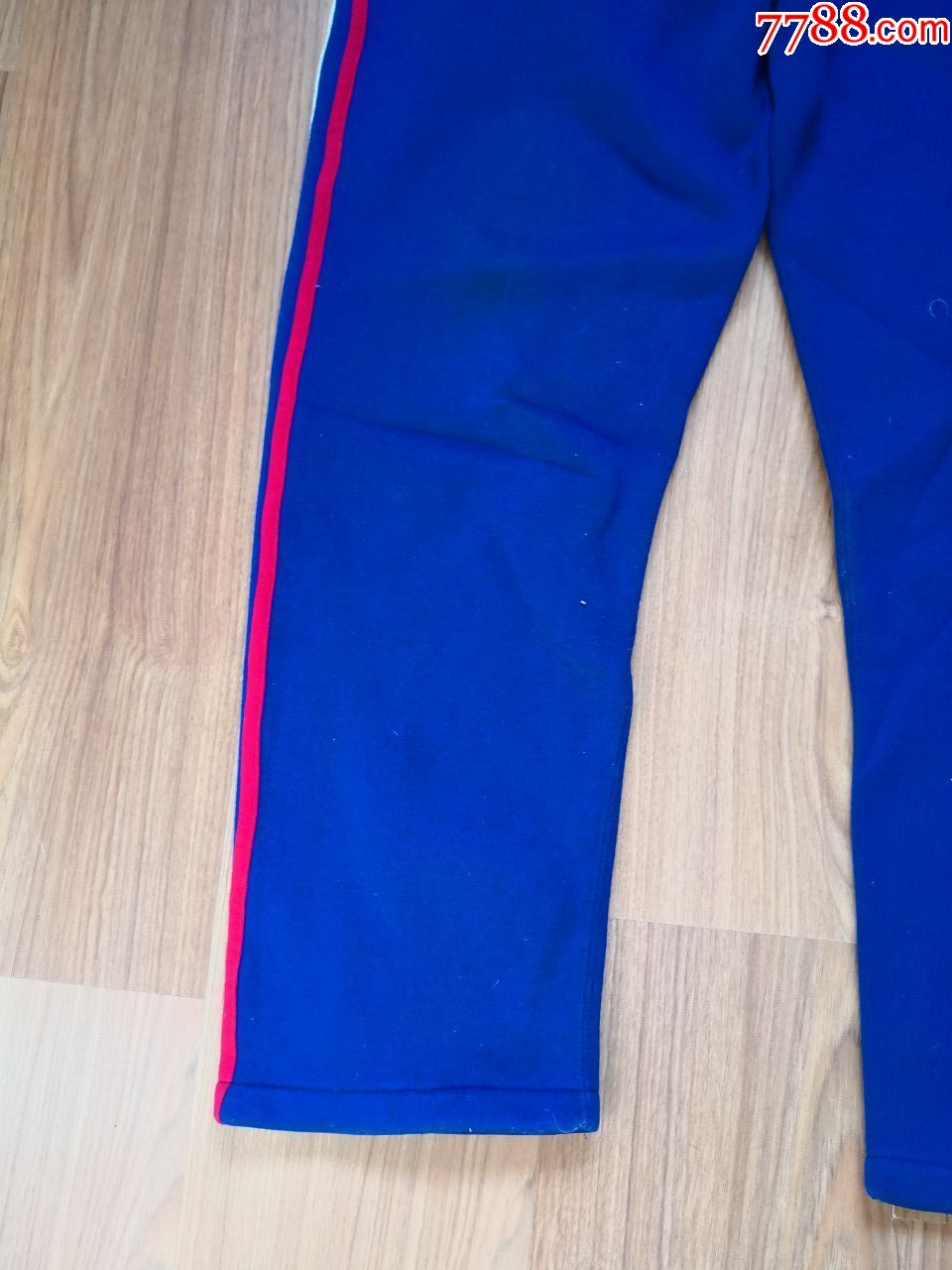 怀旧老式运动绒裤