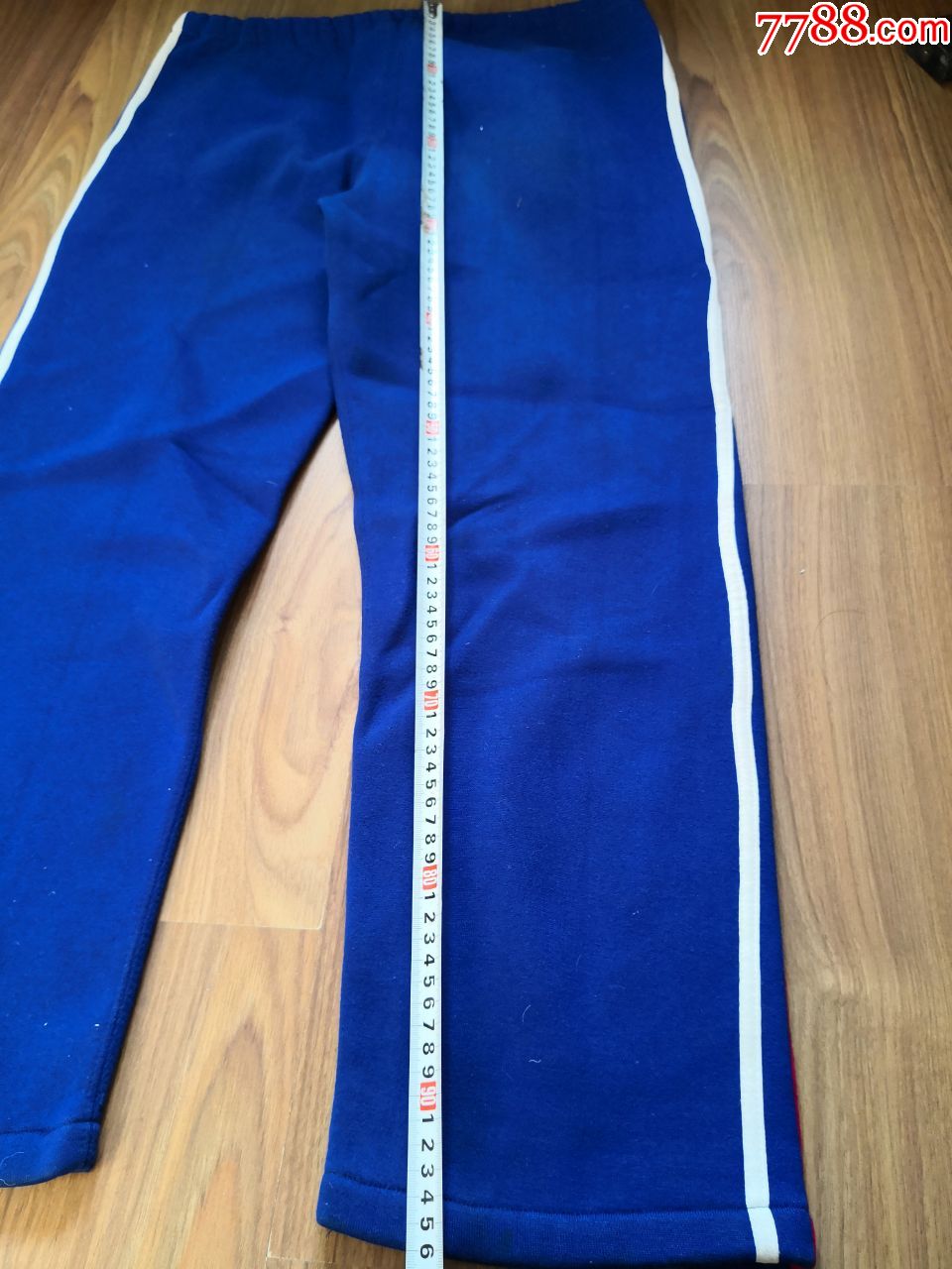 怀旧老式运动绒裤