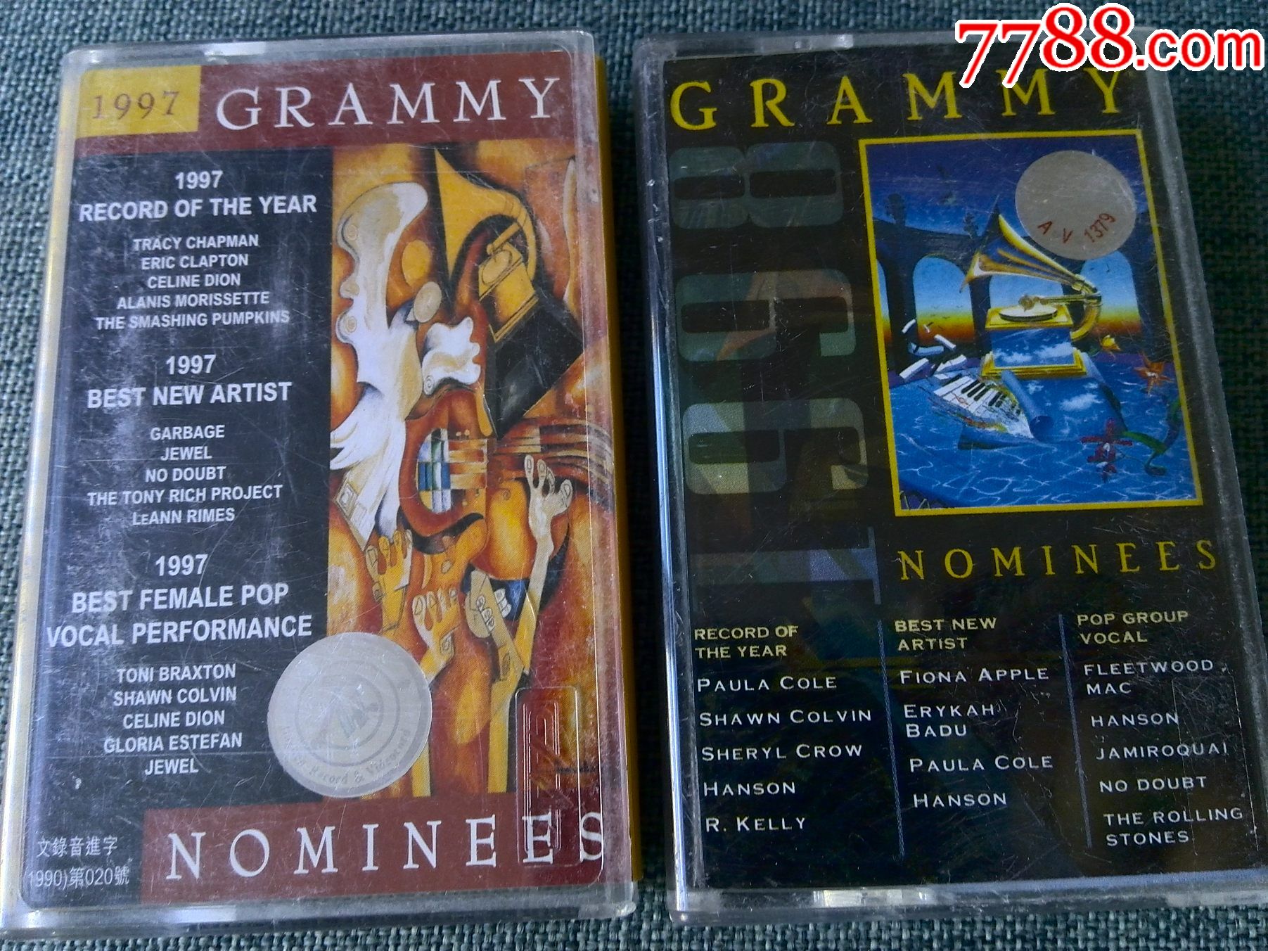 1997,1998格莱美歌曲精选专辑