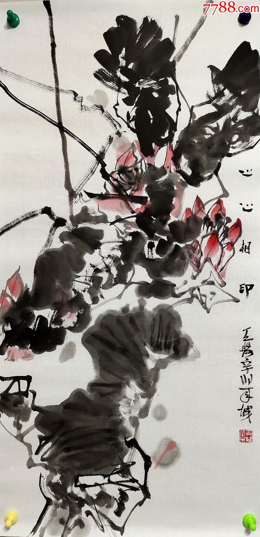 中*文史研究馆书画院南方分院副院长【谢天赐】花卉