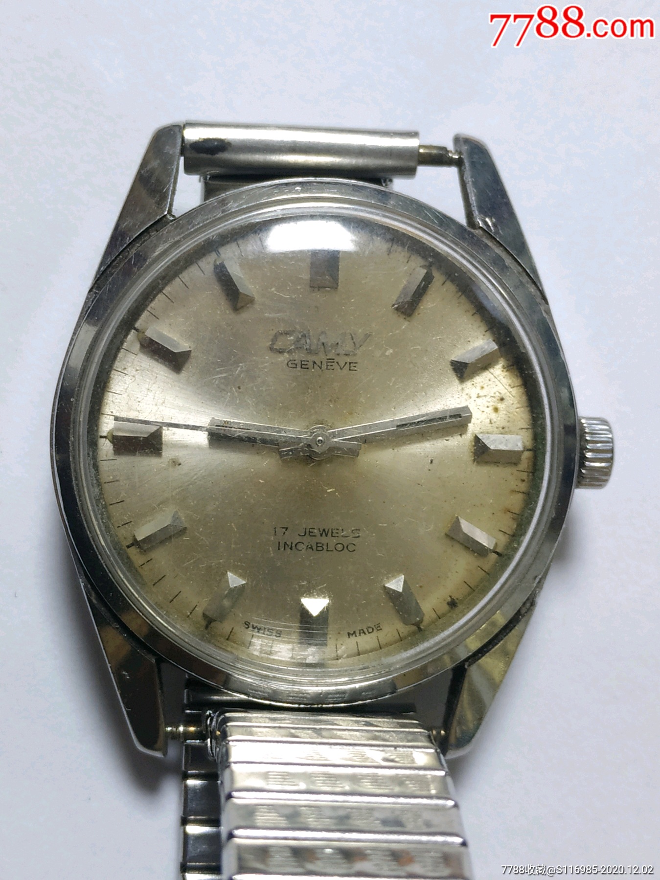 首页 拍卖 手表/腕表 >> 瑞士表卡美camy,手表/腕表