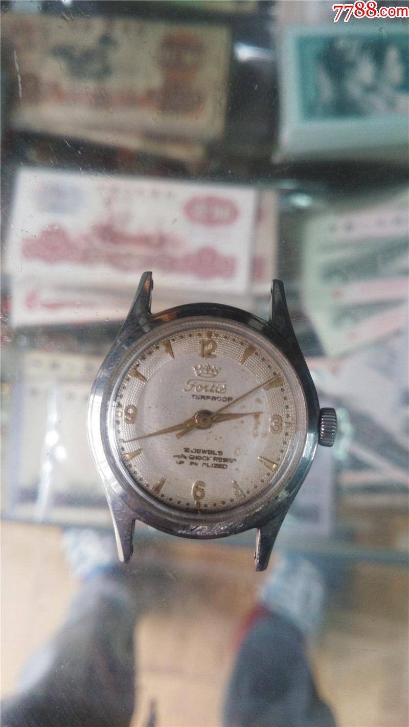 布纹盘瑞士福铁司机械表机芯1080