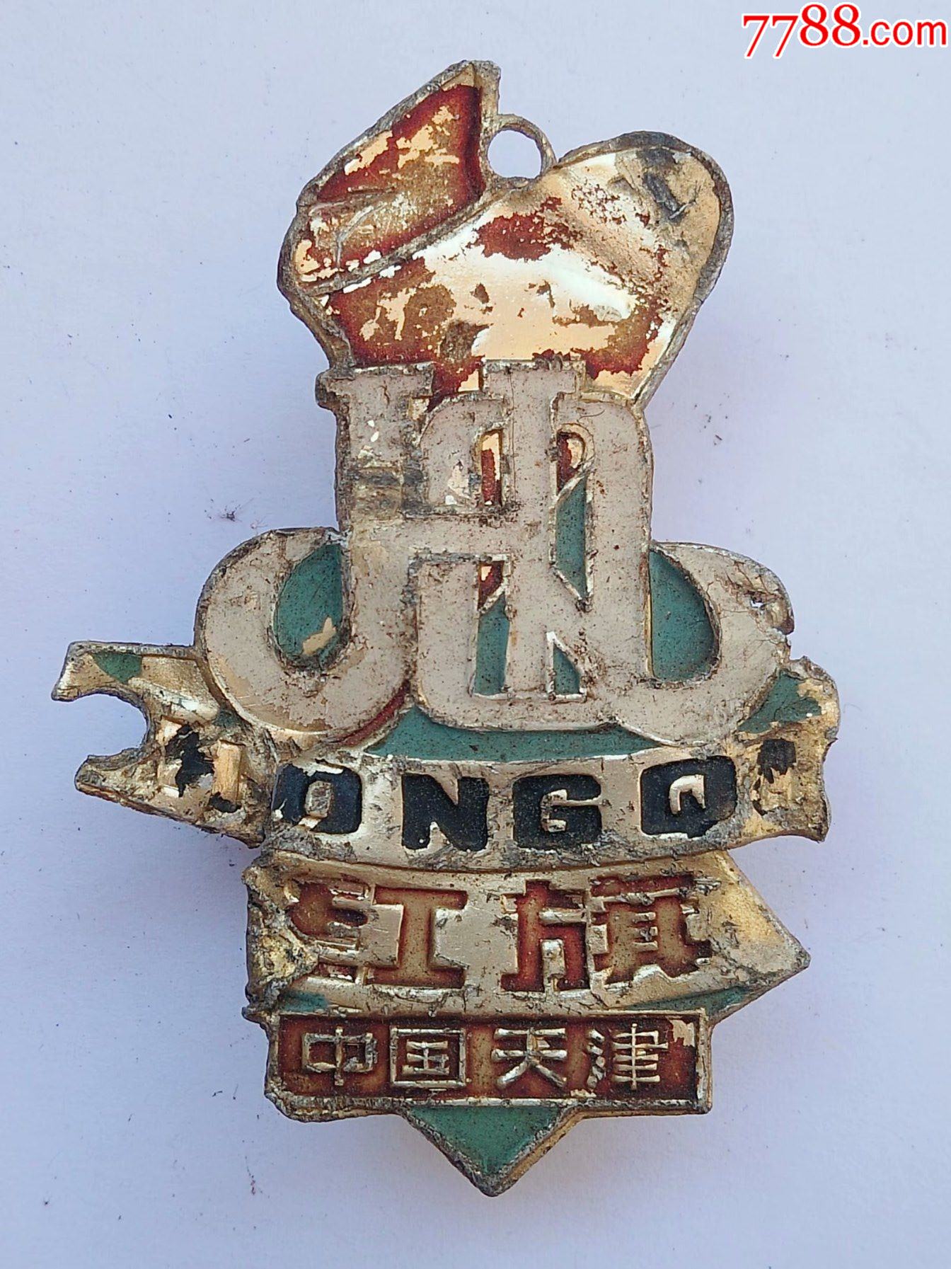 老自行车商标红旗