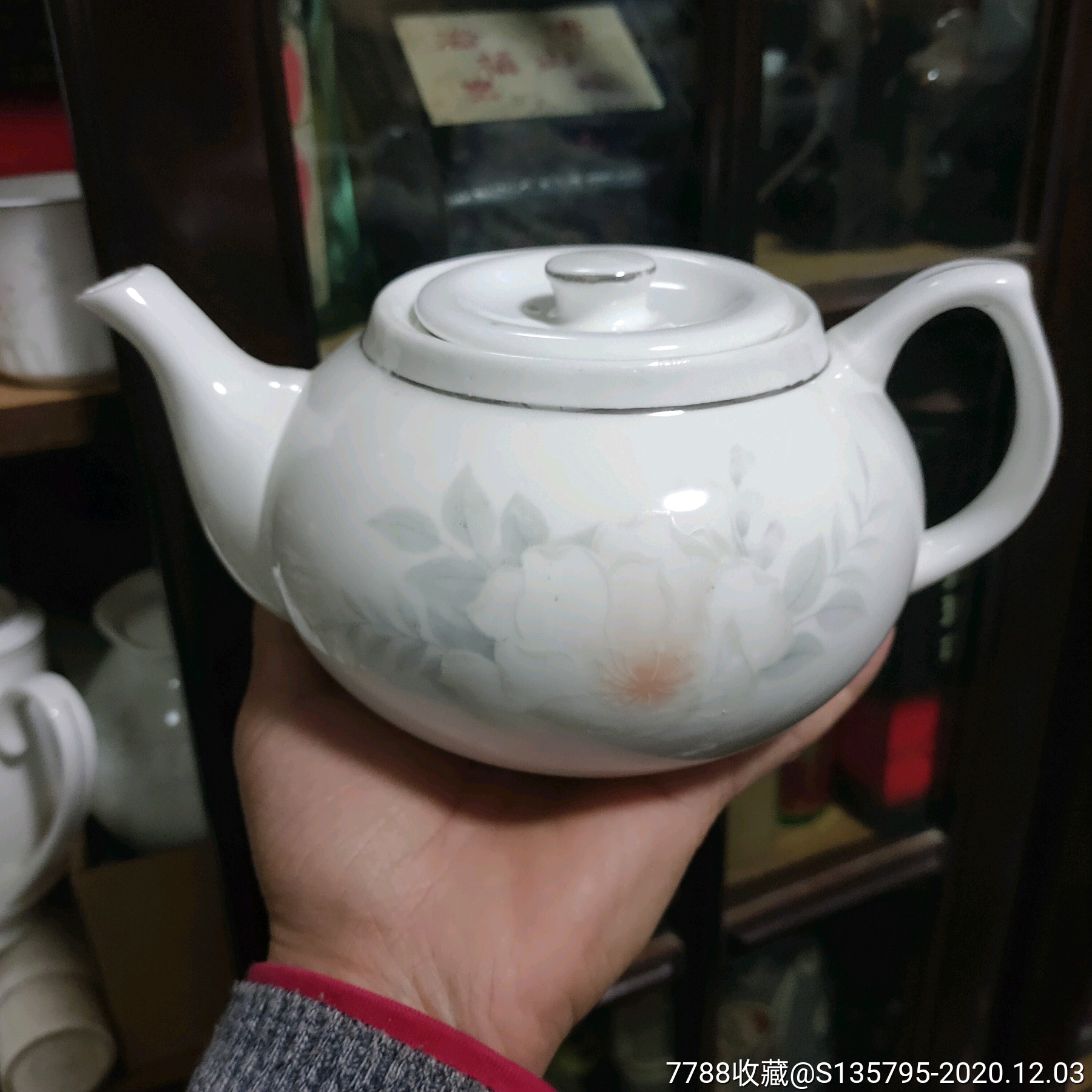 80年代左右淄博瓷厂茶具高石英滑石瓷