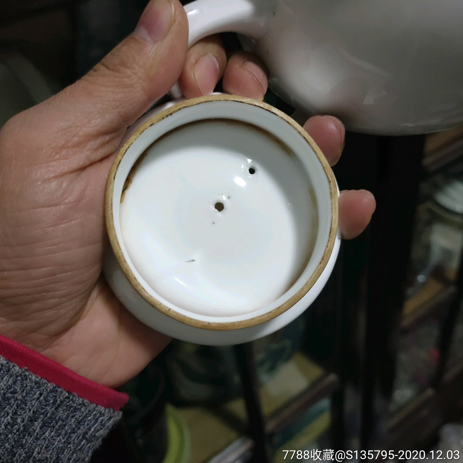 80年代左右淄博瓷厂茶具高石英滑石瓷