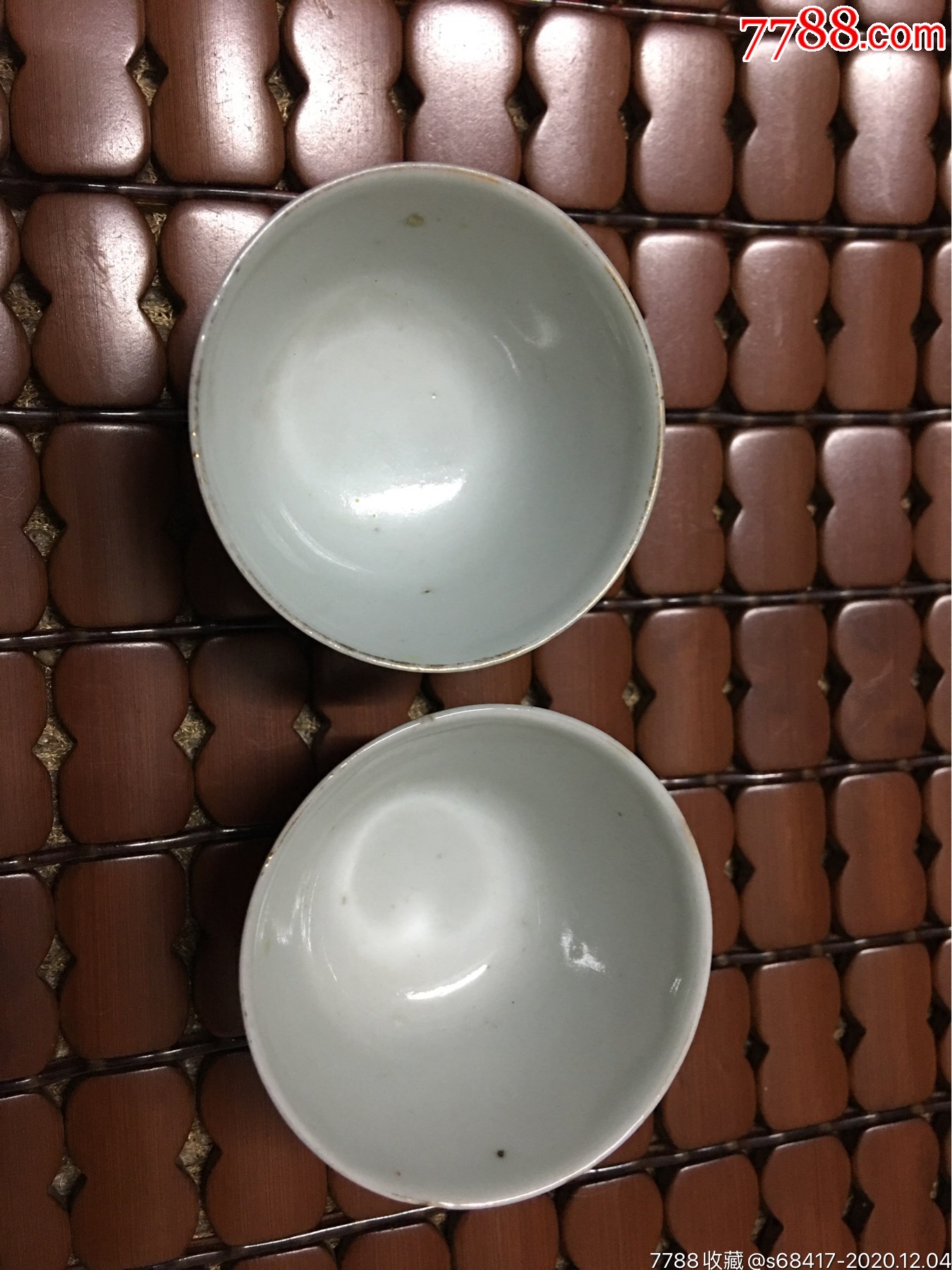 民国太公斗酒杯一对