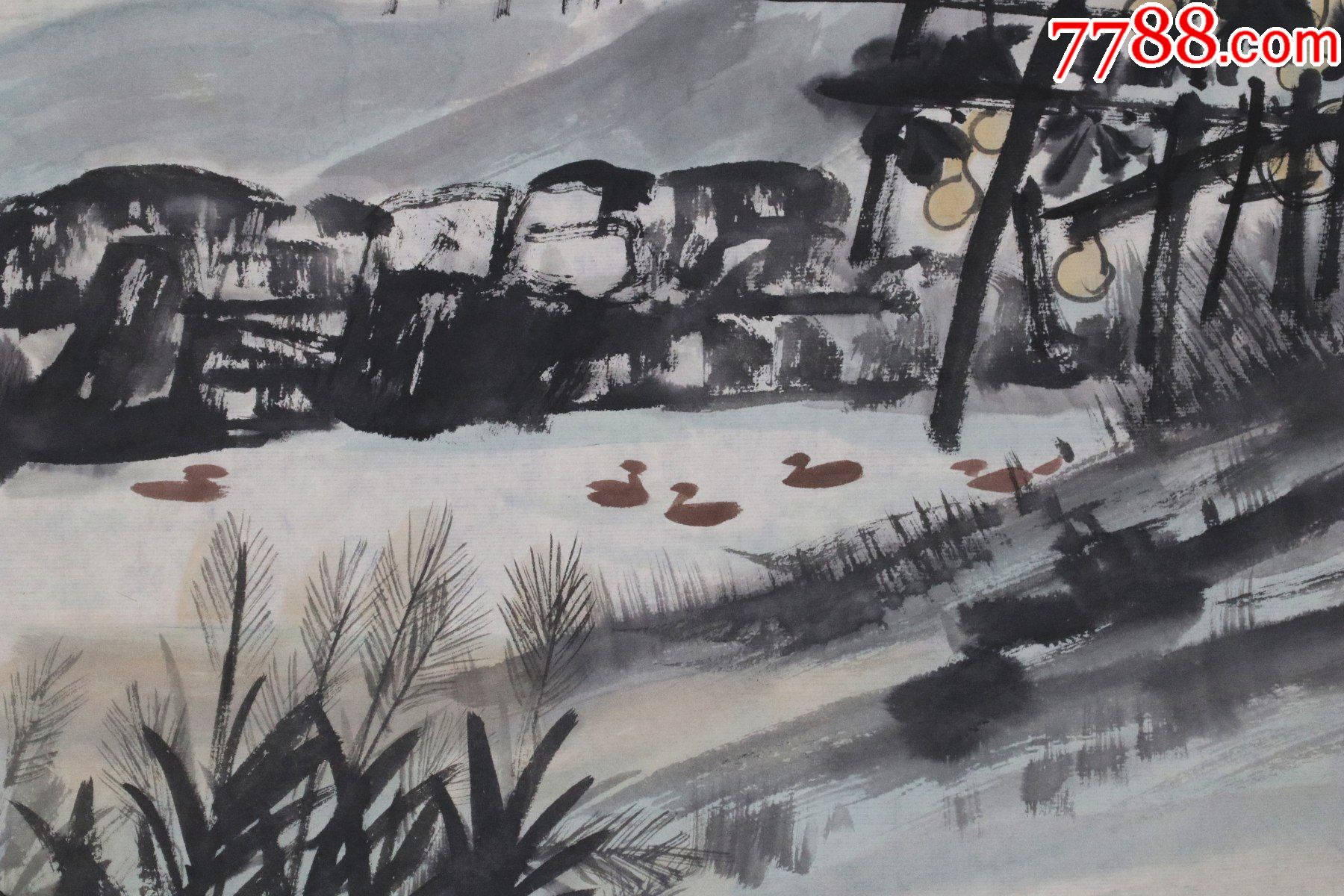 【郭荣】江苏扬州市人,扬州市山水画研究会会长,山水_第3张_7788书画