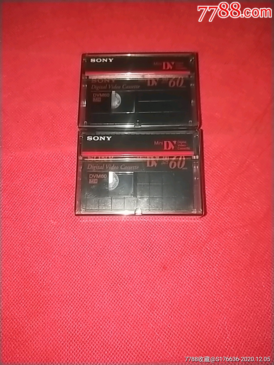 索尼空白微型磁带2盒