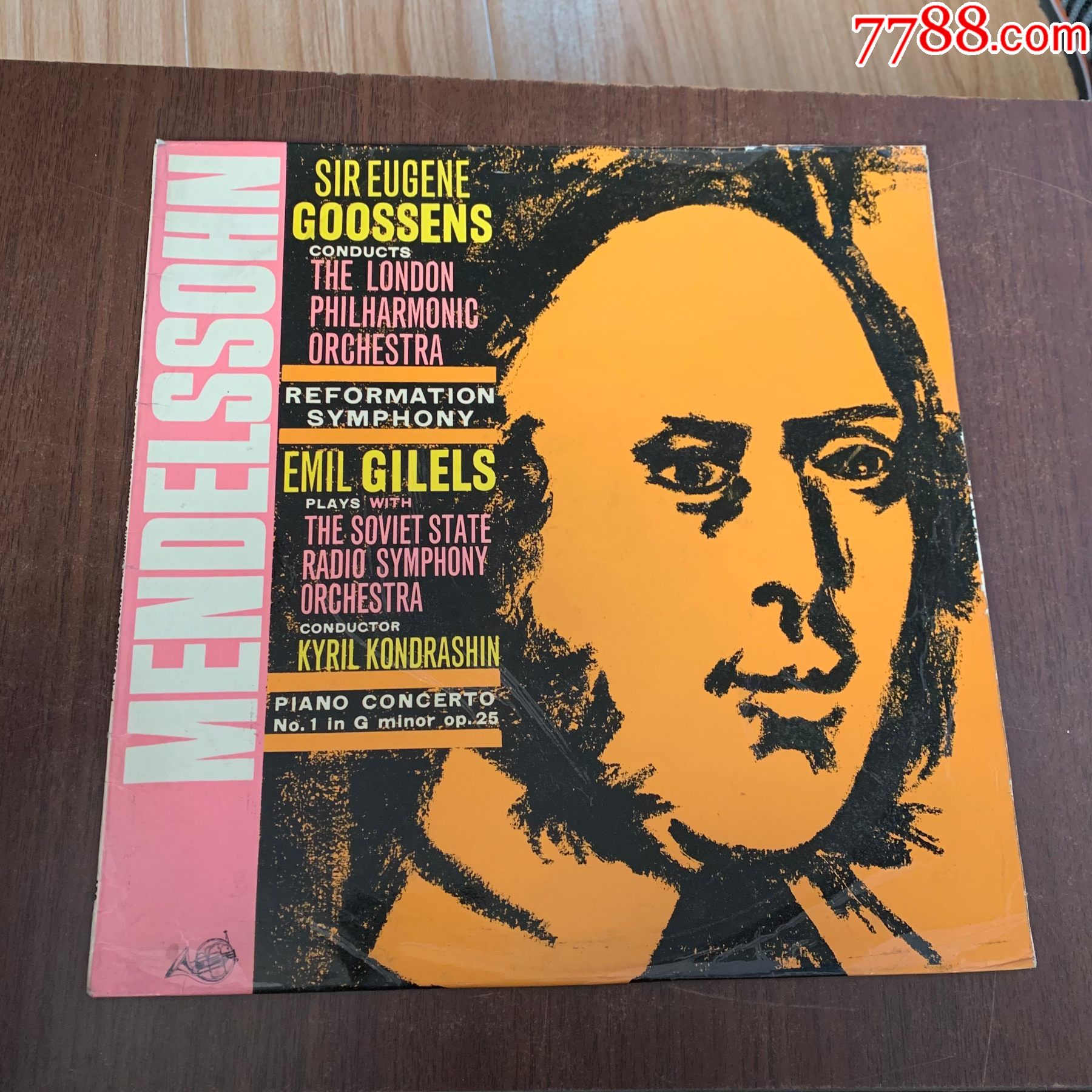 门德尔松d大调第五交响曲作品107g小调第一钢琴协奏曲作品25a86十二