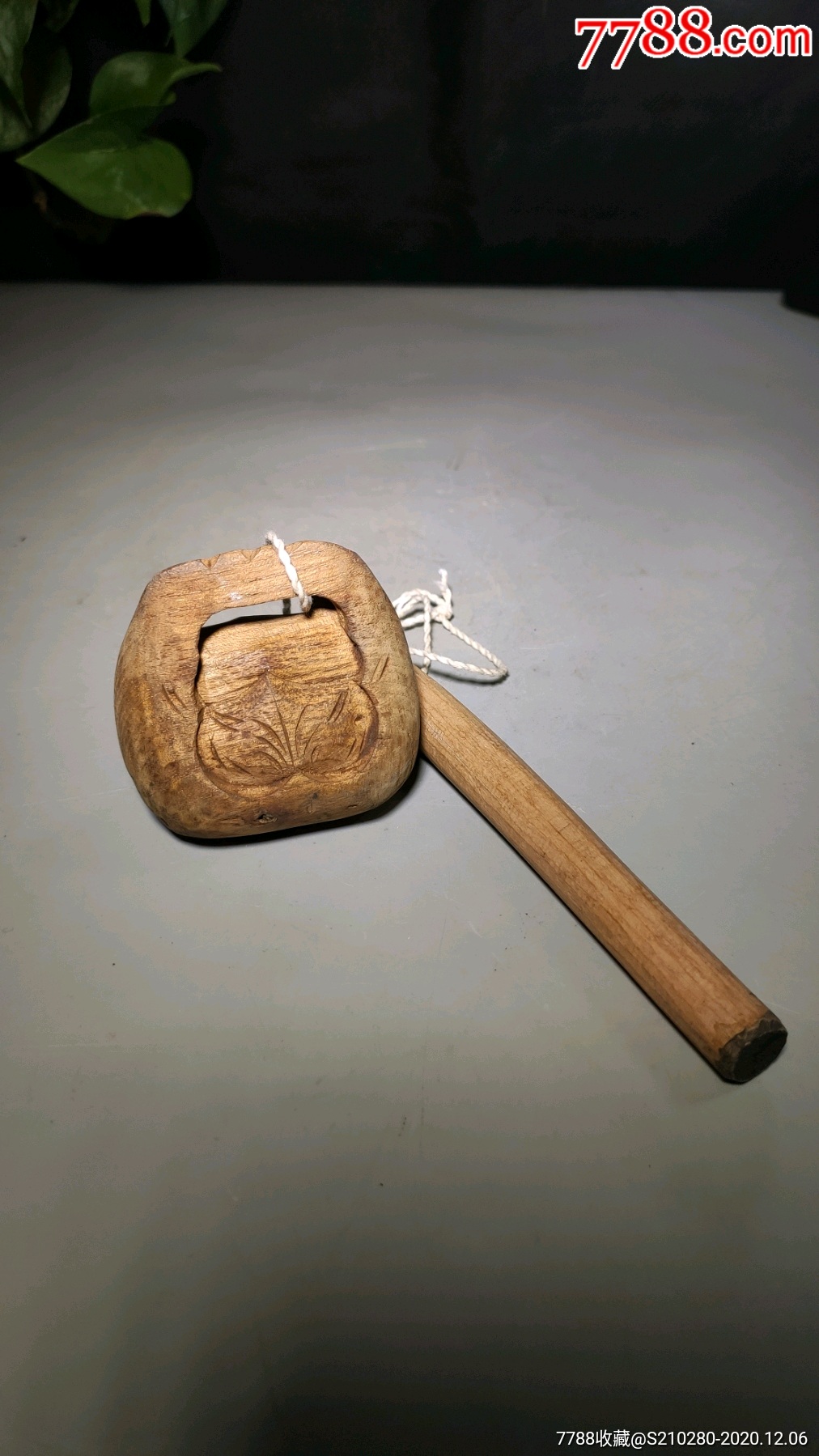 木雕小木鱼!造型独特!雕刻精致!声音清脆!