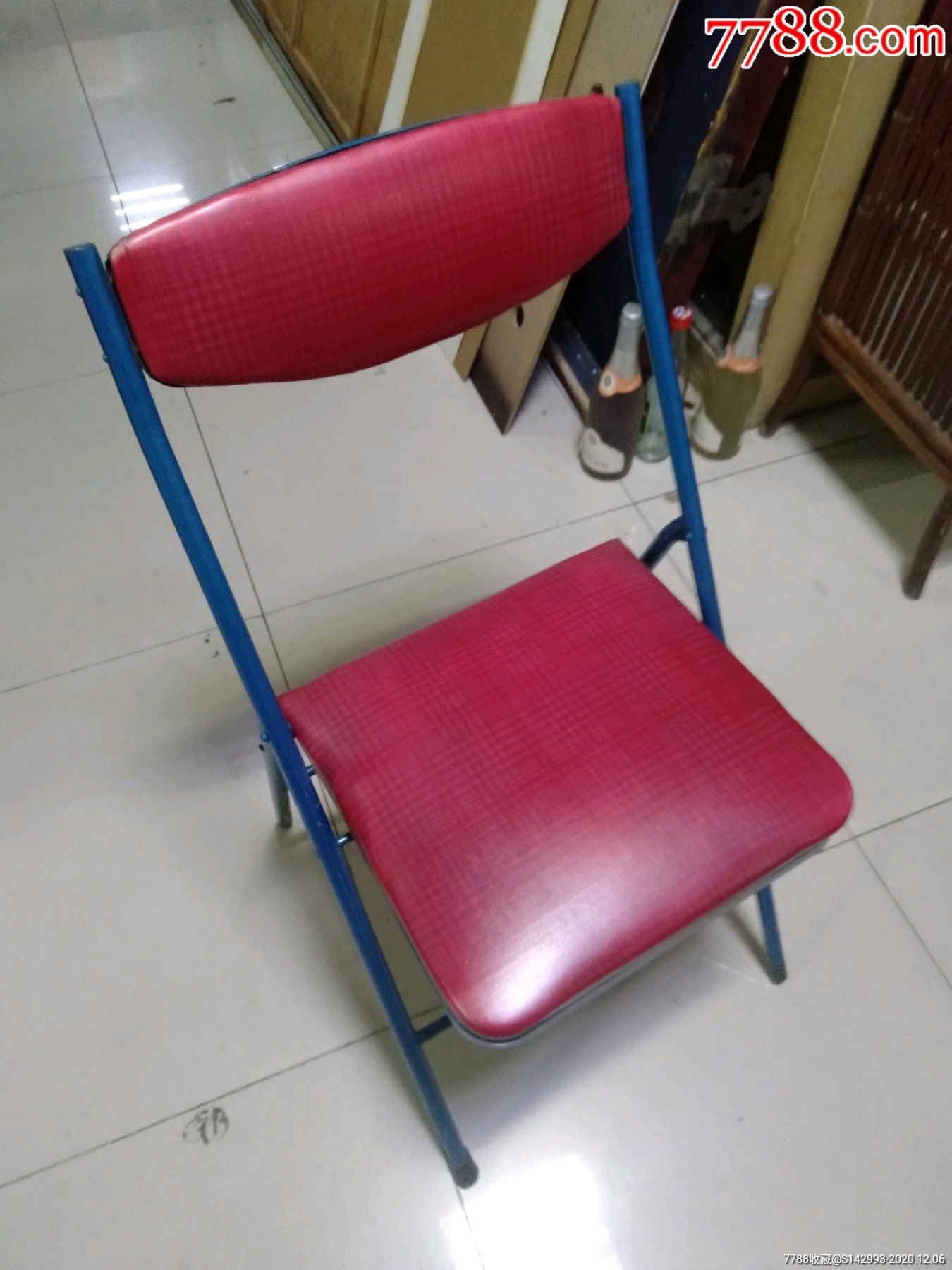 80年代折叠椅子,影视道具,收藏佳品