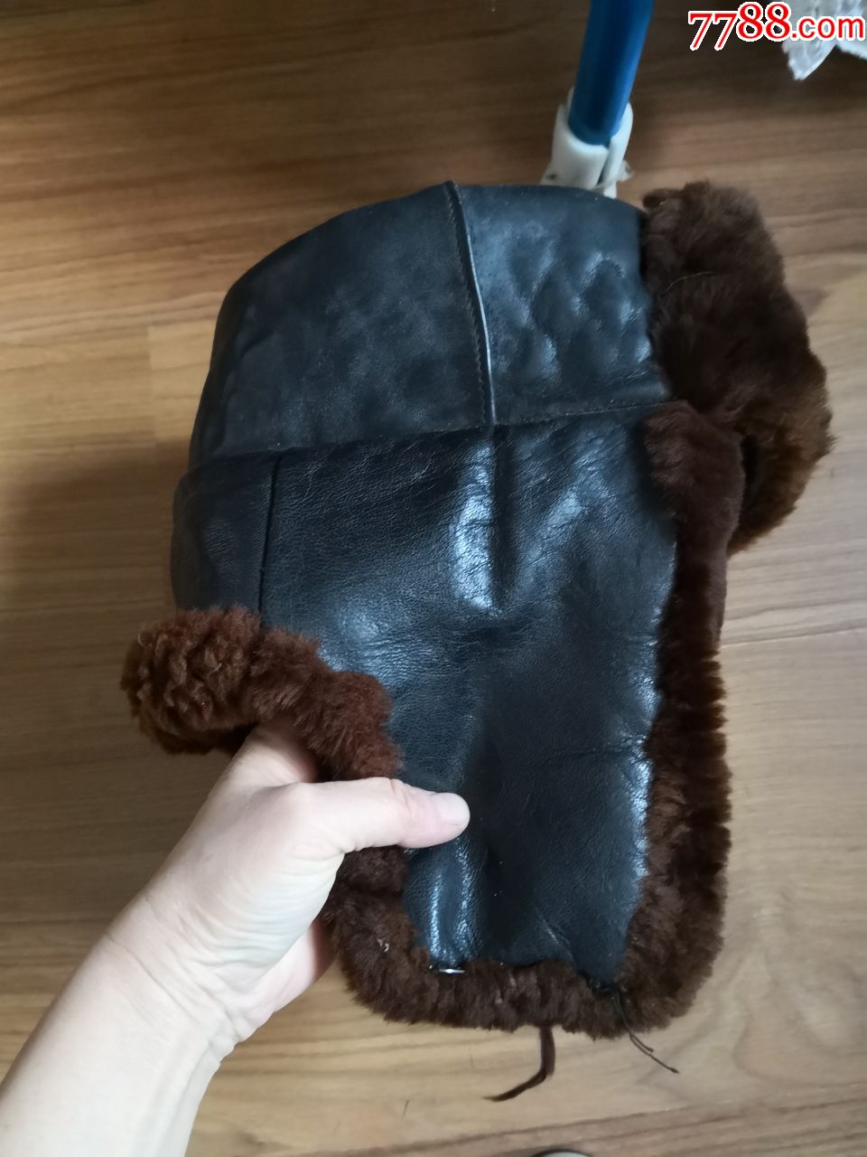 老式地方国营羊剪绒皮帽子