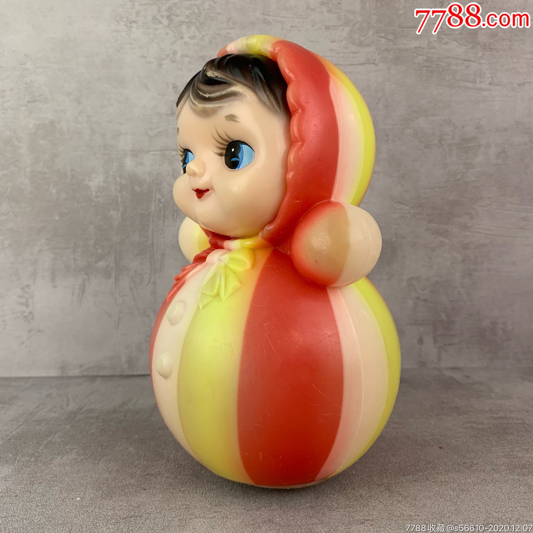 罕见三色不倒翁娃娃1个(顺丰保价到付)_第3张_7788棋牌玩具