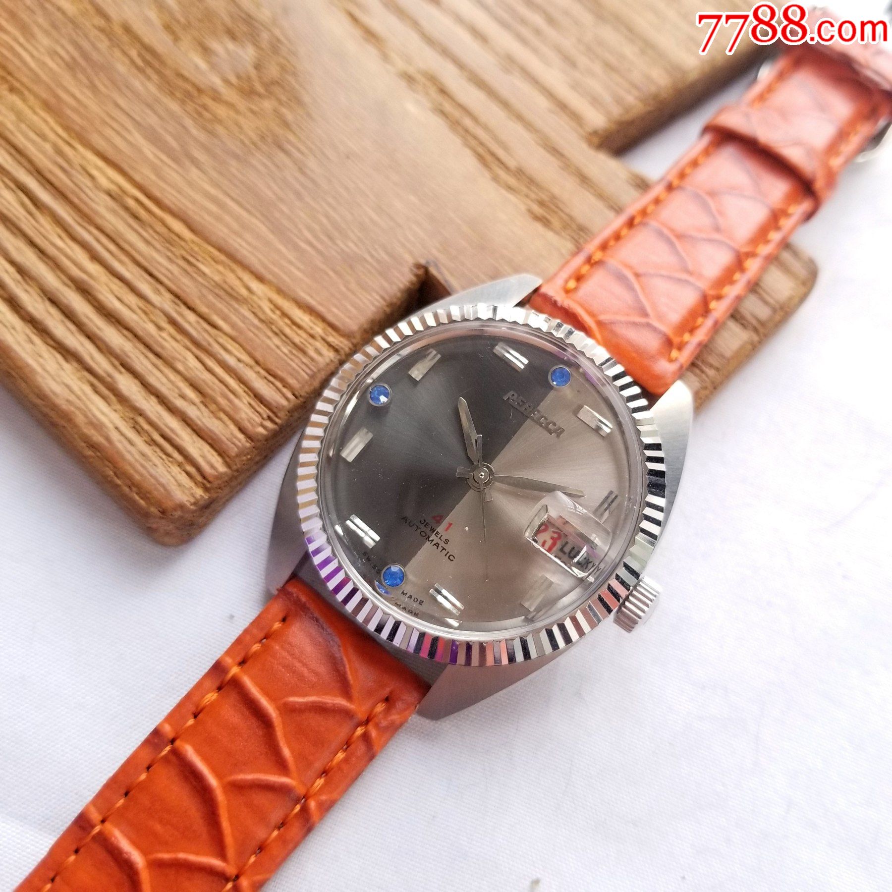 高闪牙圈!】rebecca-自动机械男表-手表/腕表-7788连环画