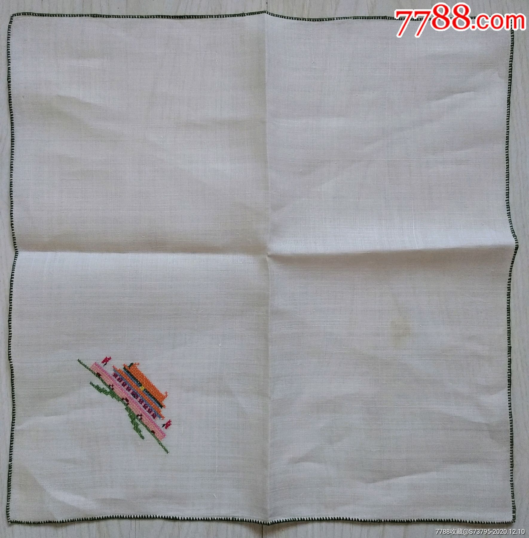 老手绢绣天安门