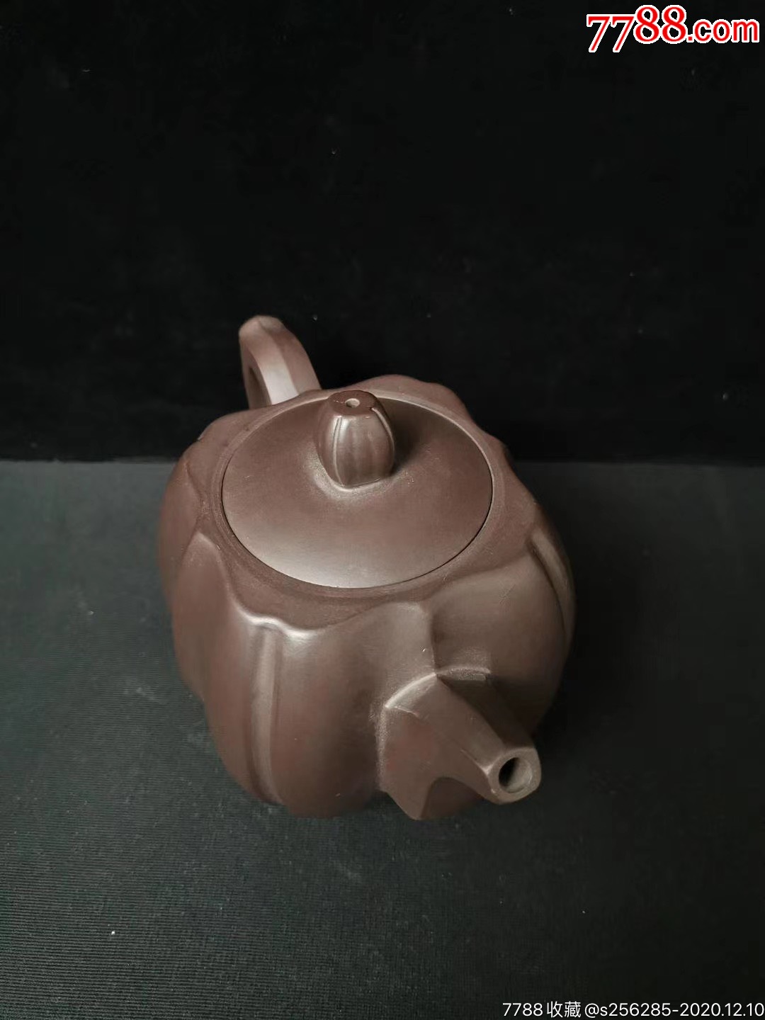 魏援良作品紫砂壶【四方.宝菱】原矿紫茄泥砂料制成