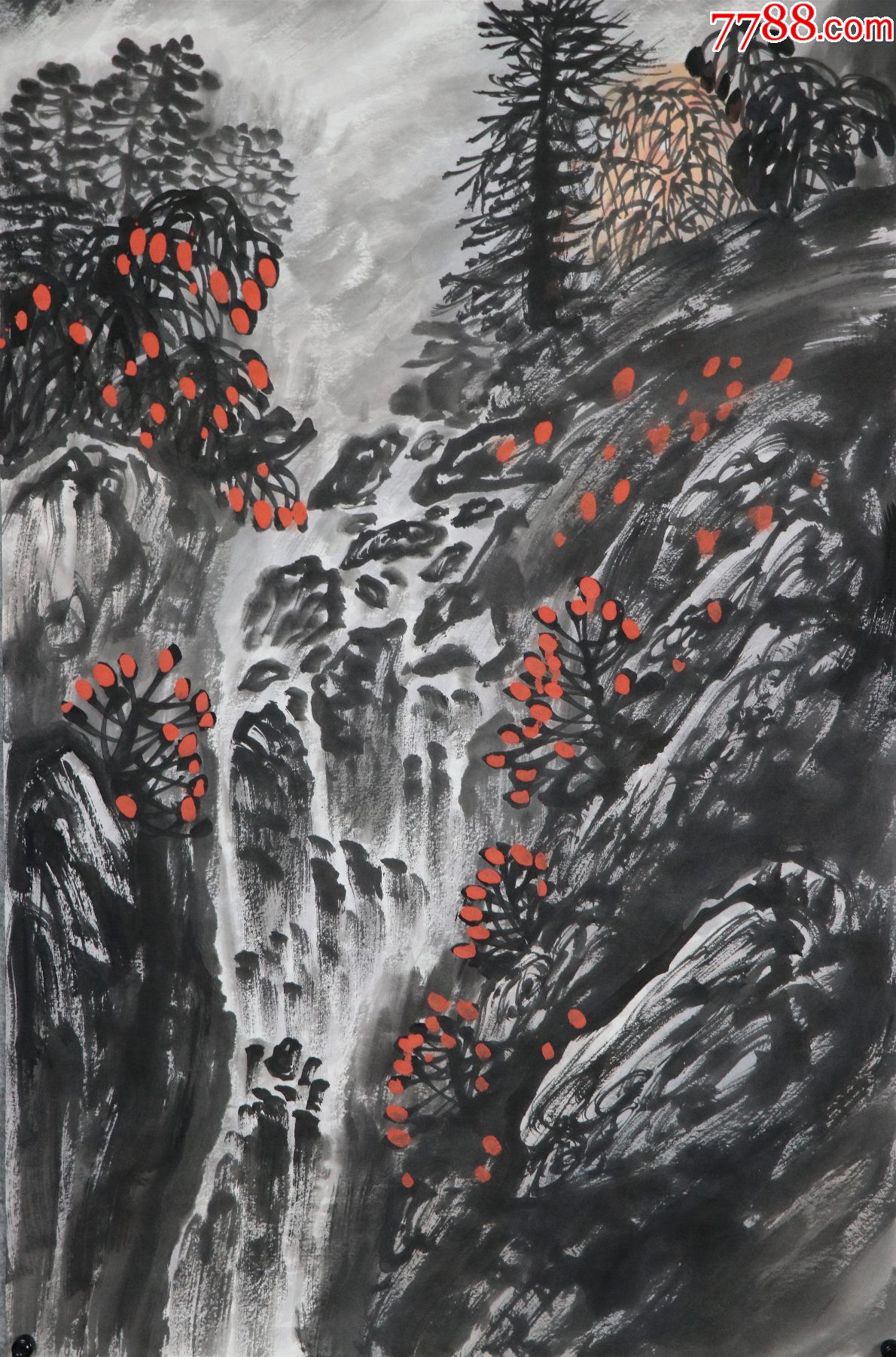 安徽省书画院副院长,国家一级美术师【葛庆友】山水-山水国画原作