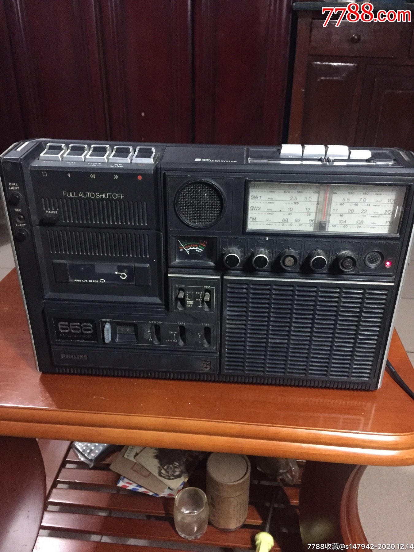 飞利浦668收录机!