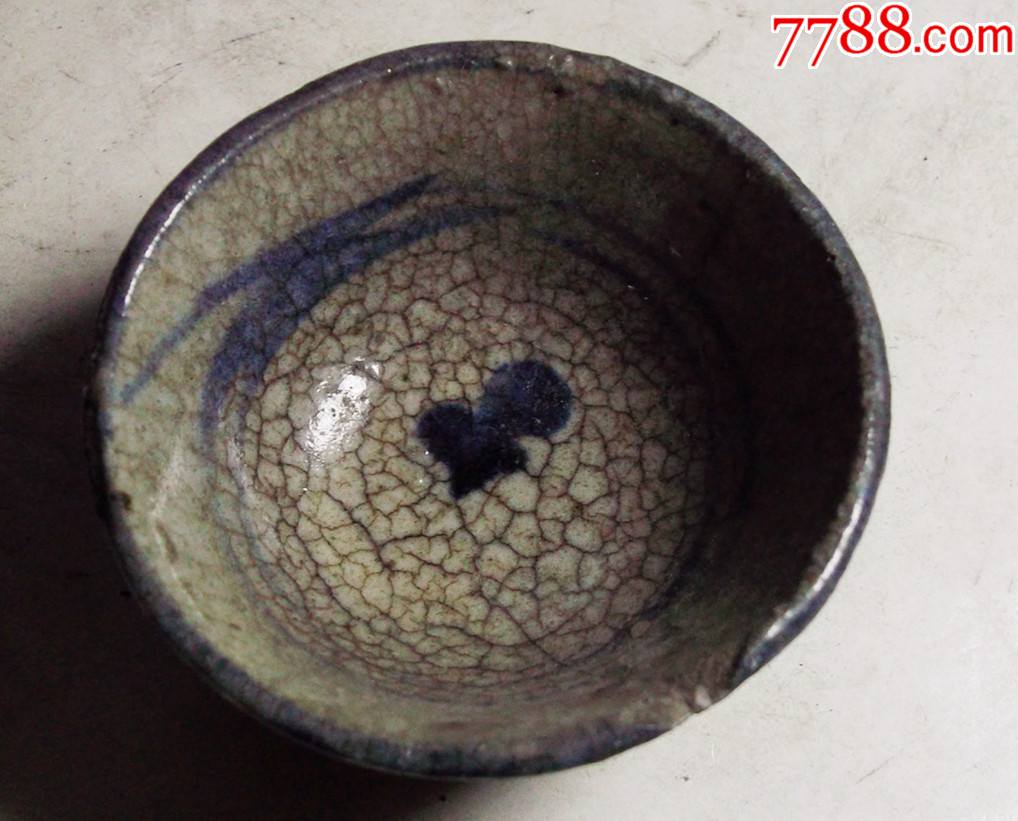 明代青花酒盅尺寸5x5x25cm