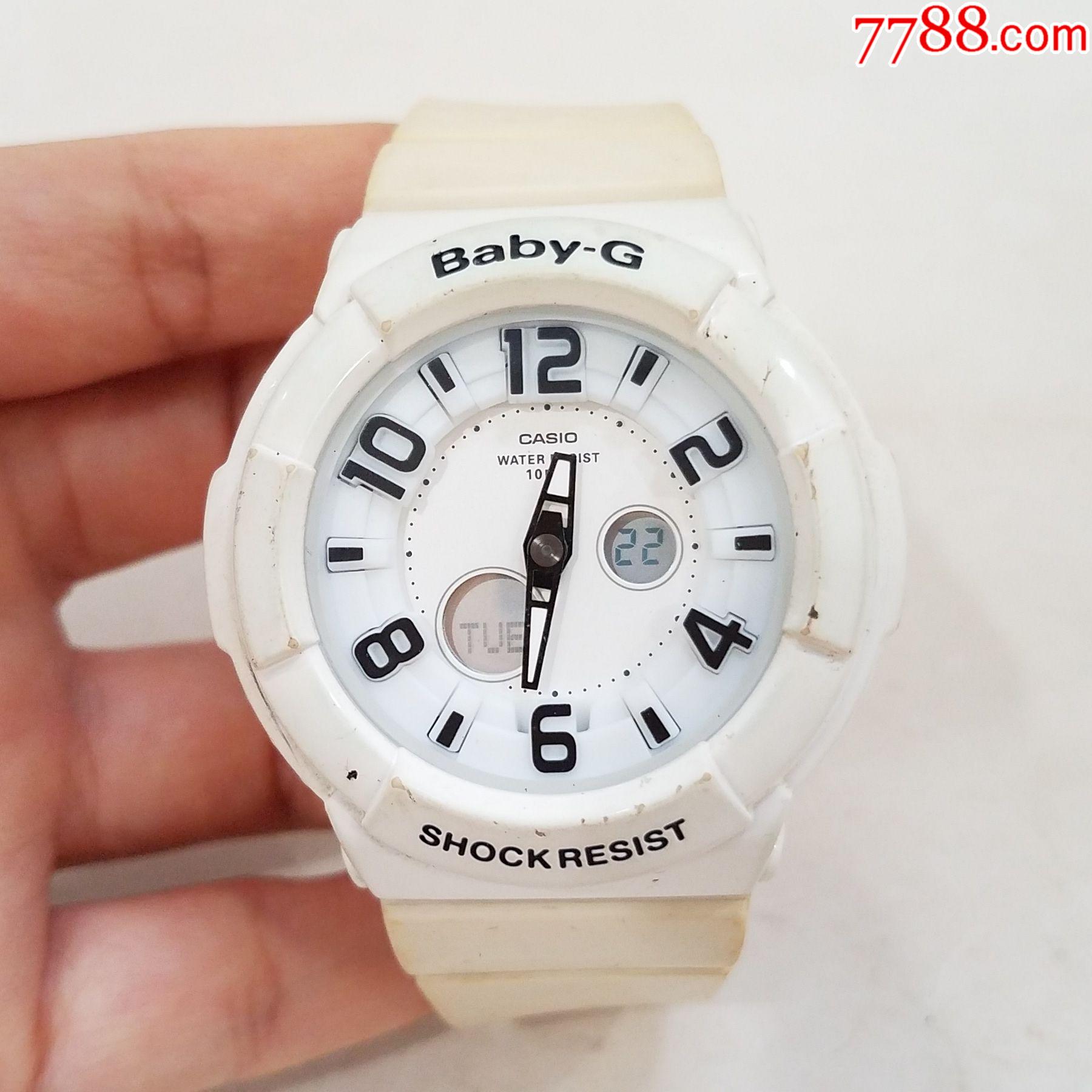 日本卡西欧baby-g系列电子计时女表【独特悬浮刻度】【带显示屏,灯光