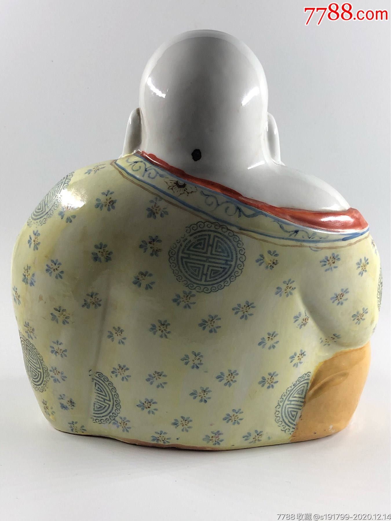 567时期,景德镇雕塑瓷,工艺一流,全品相!