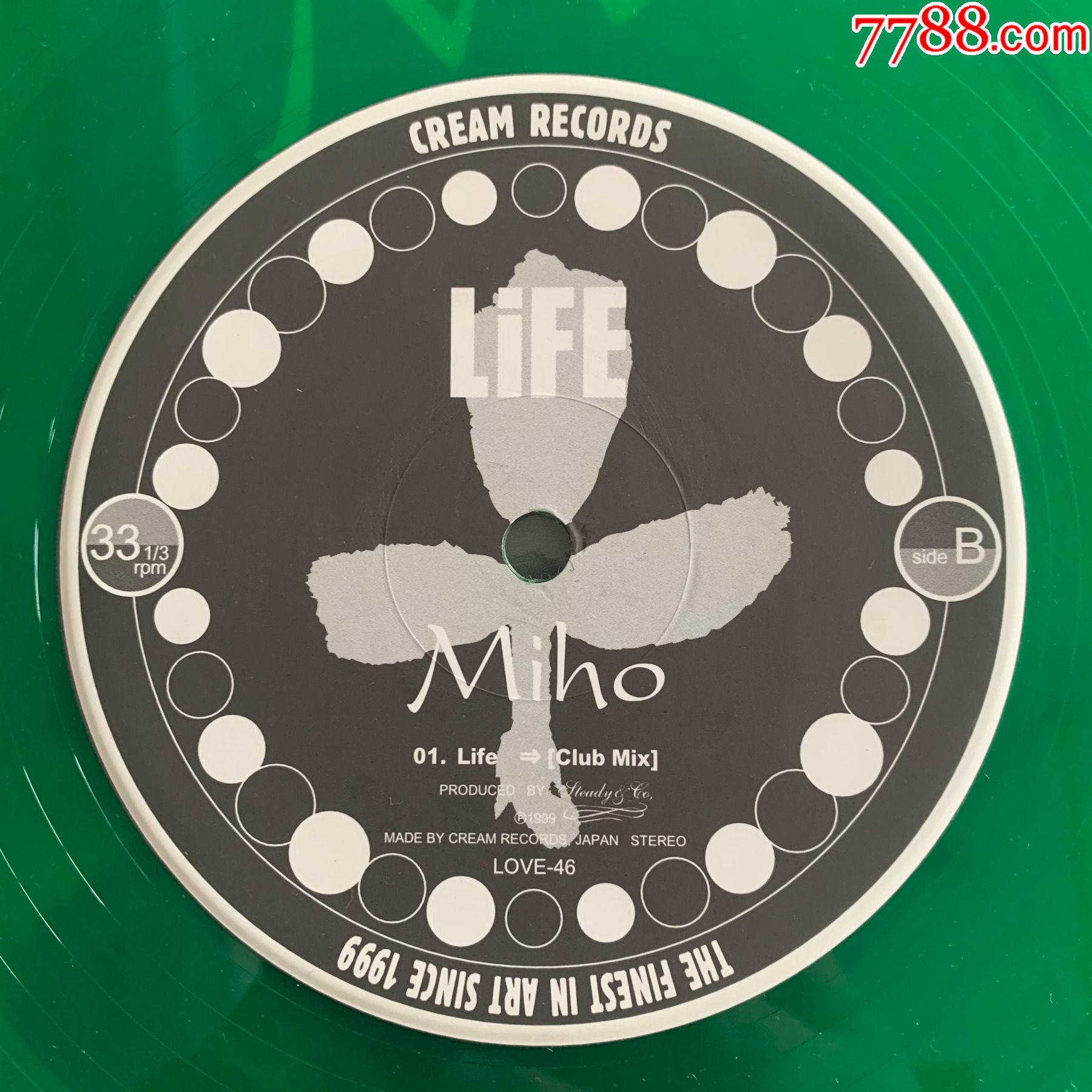 toshihikomiri混音a36十二寸绿胶_老唱片/胶片_第2张_7788音像